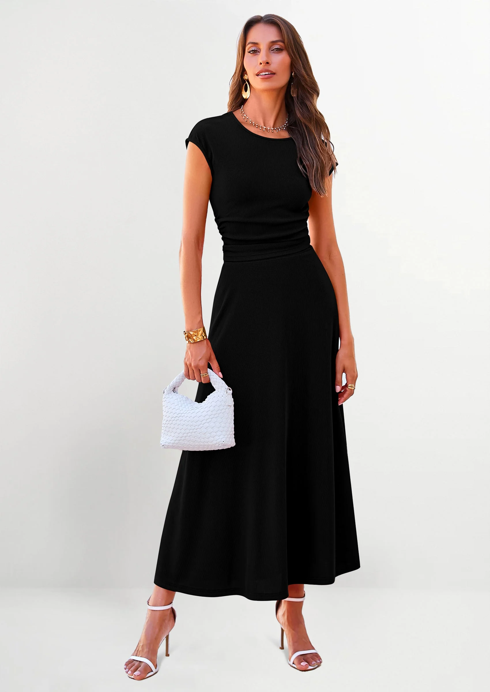 PRETTYGARDEN Summer Two Piece Skirt Set for Women Dressy Casual Knit Matching Travel Spring Vacation Lounge Outfits - Image 16