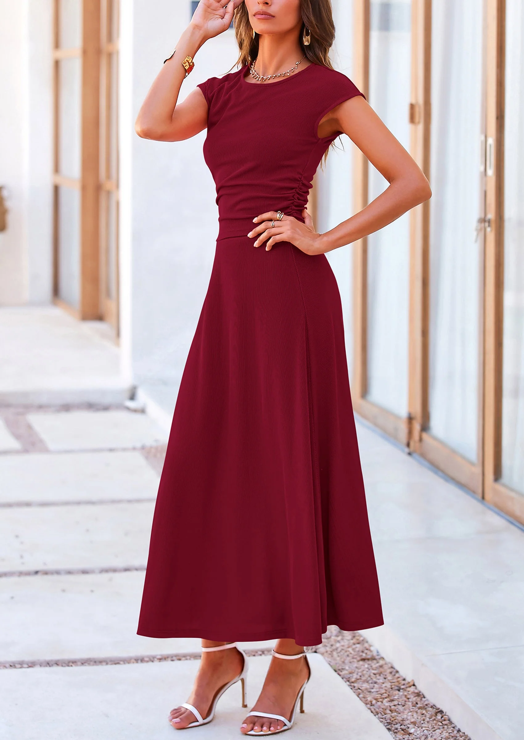 PRETTYGARDEN Summer Two Piece Skirt Set for Women Dressy Casual Knit Matching Travel Spring Vacation Lounge Outfits - Image 28