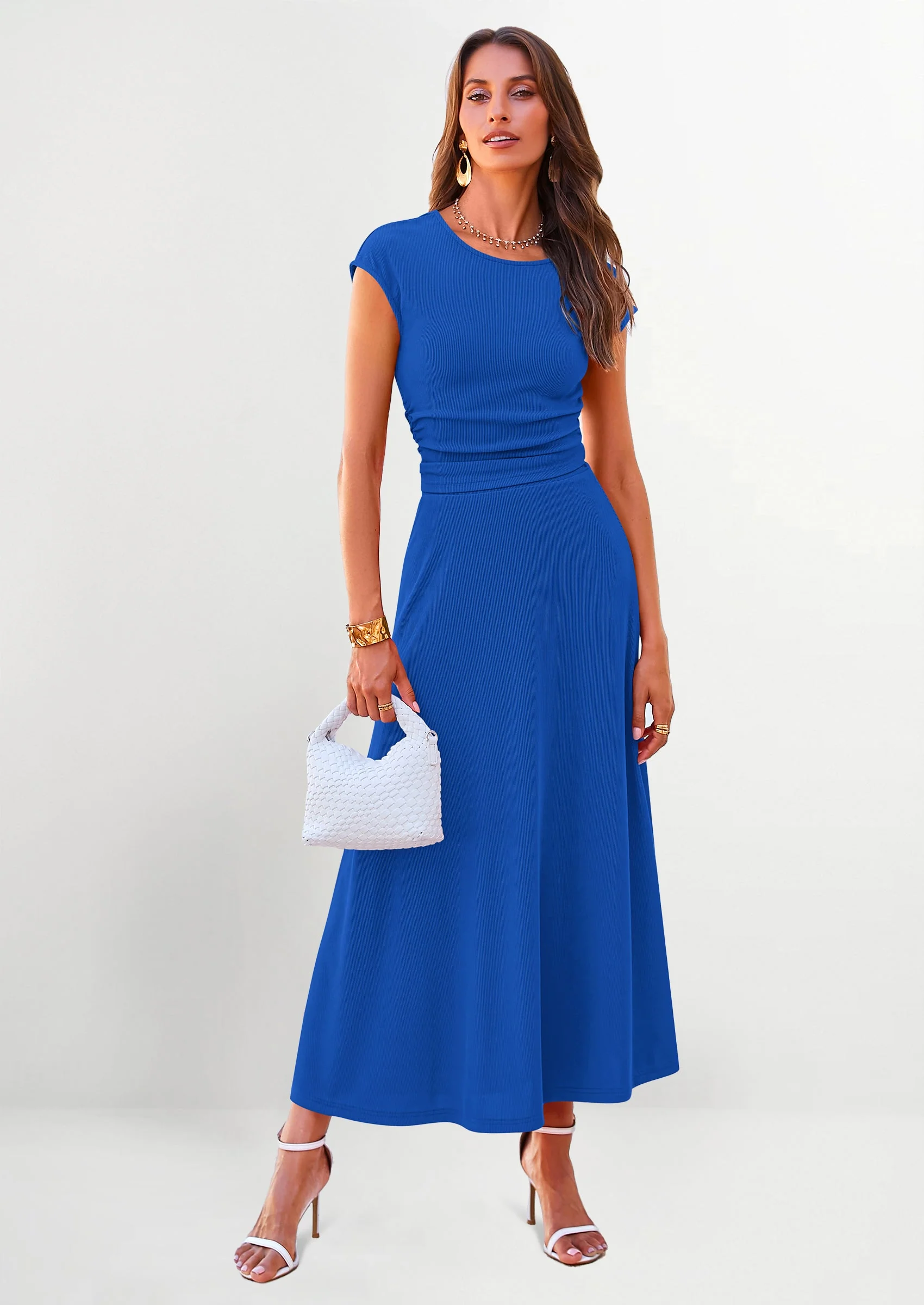 PRETTYGARDEN Summer Two Piece Skirt Set for Women Dressy Casual Knit Matching Travel Spring Vacation Lounge Outfits - Image 36