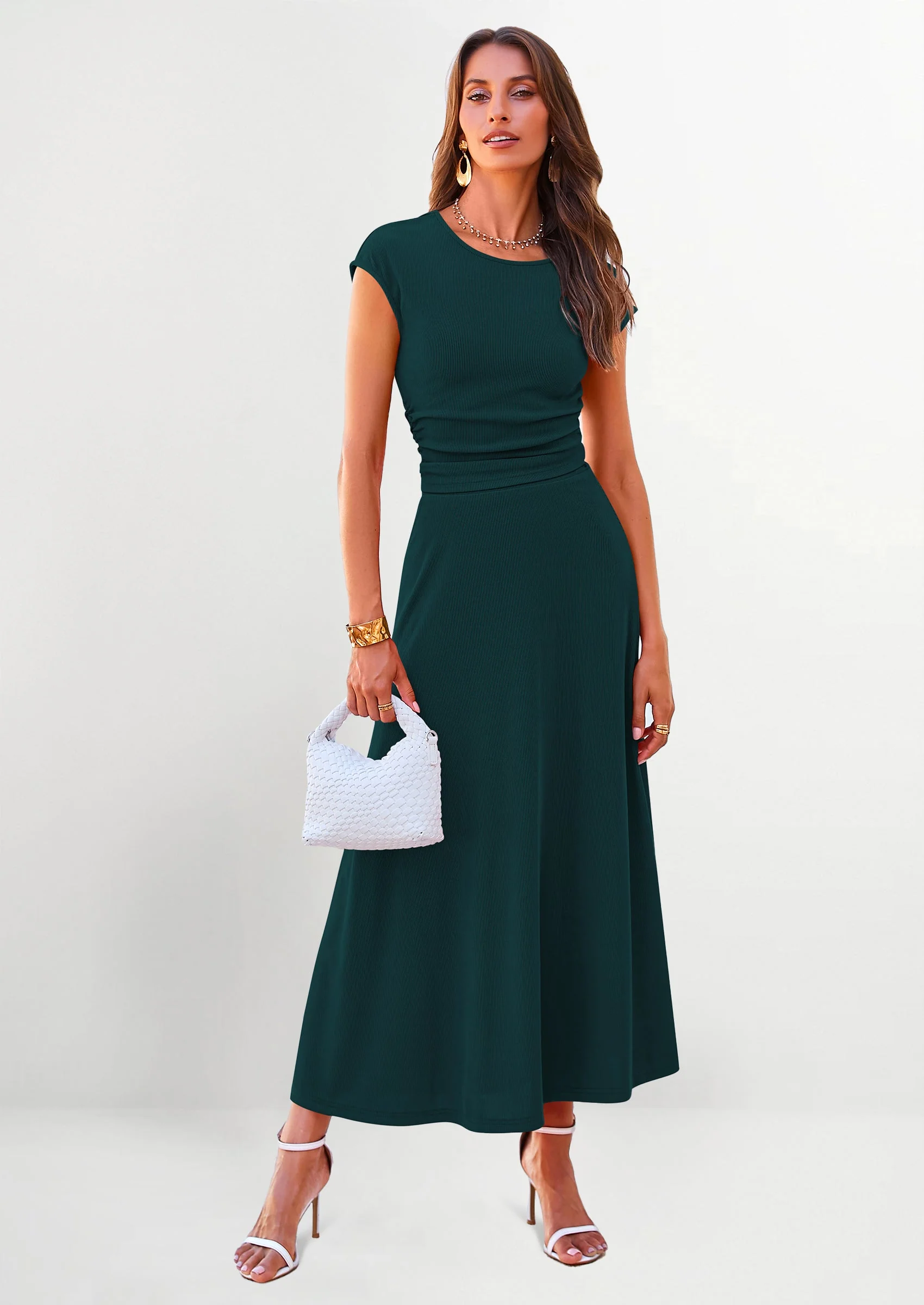 PRETTYGARDEN Summer Two Piece Skirt Set for Women Dressy Casual Knit Matching Travel Spring Vacation Lounge Outfits - Image 64