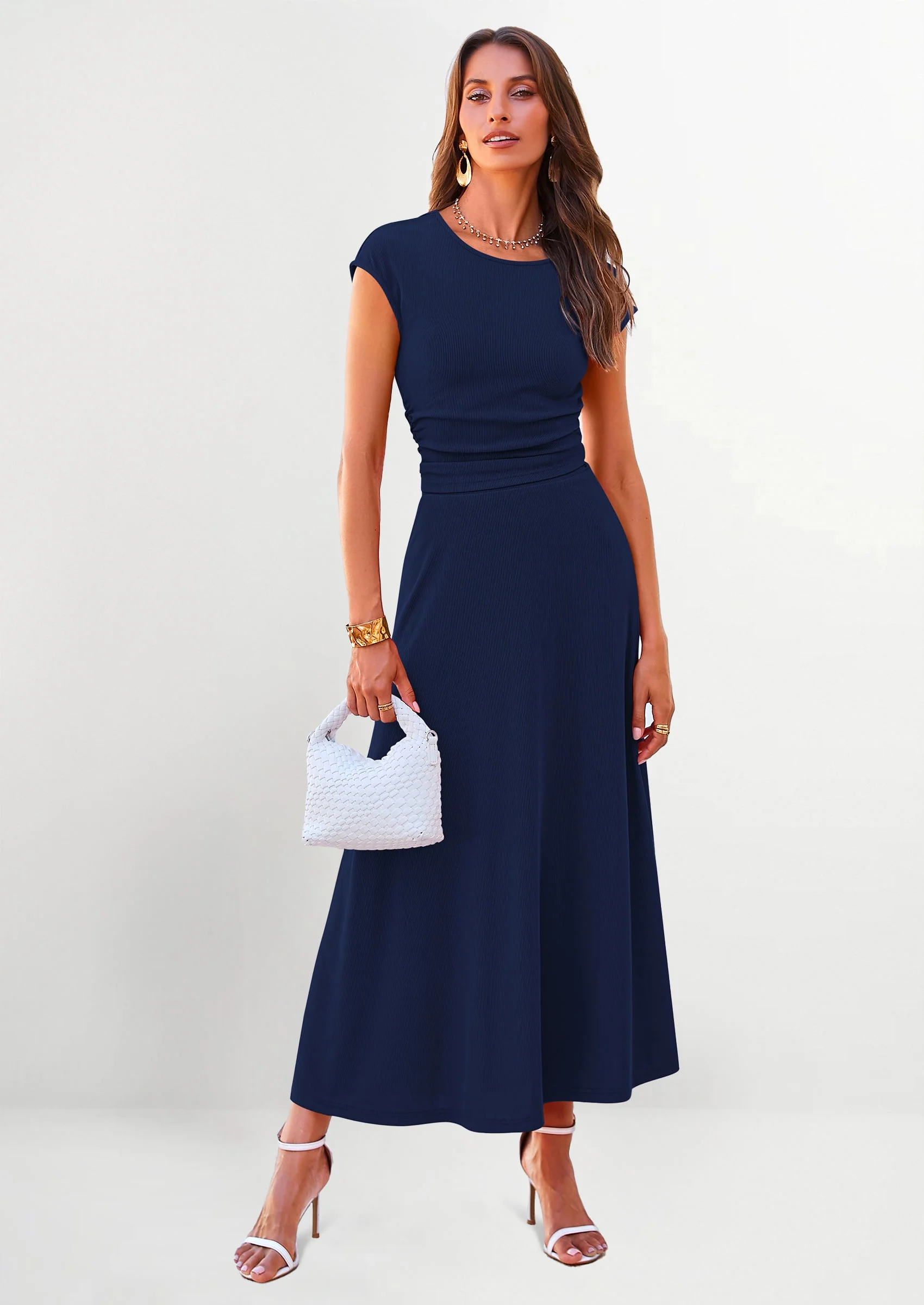 PRETTYGARDEN Summer Two Piece Skirt Set for Women Dressy Casual Knit Matching Travel Spring Vacation Lounge Outfits - Image 85