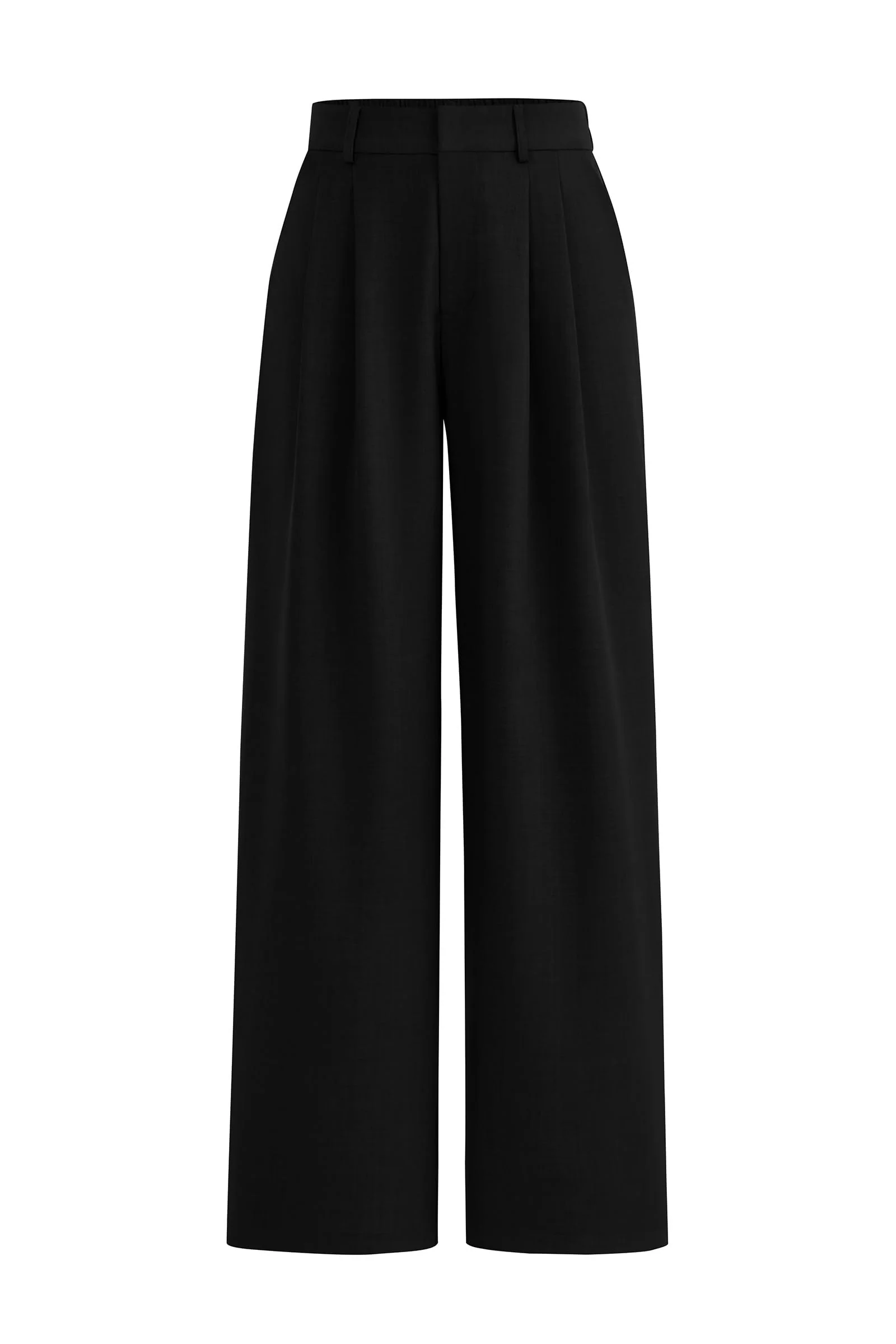 PRETTYGARDEN Women's Summer Elastic High Waisted Work Pants Straight Leg Dressy Business Casual Trousers Slacks Pockets - Image 16