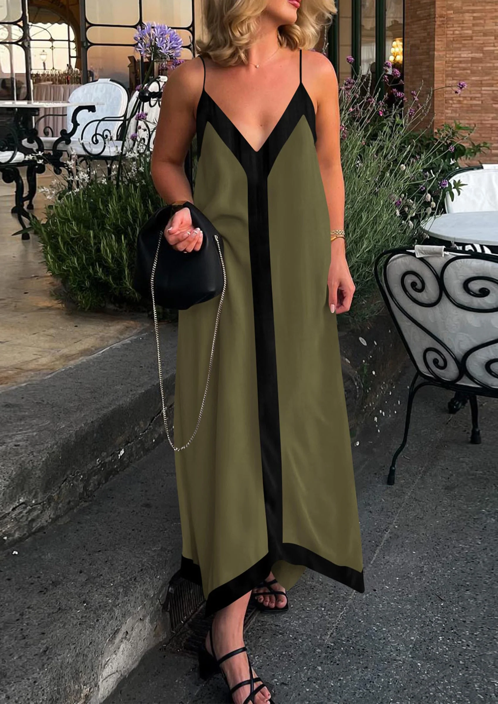 PRETTYGARDEN Women's Flowy Maxi Dress Summer Sleeveless V Neck Spaghetti Strap Elegant Wedding Party Dresses - Image 13