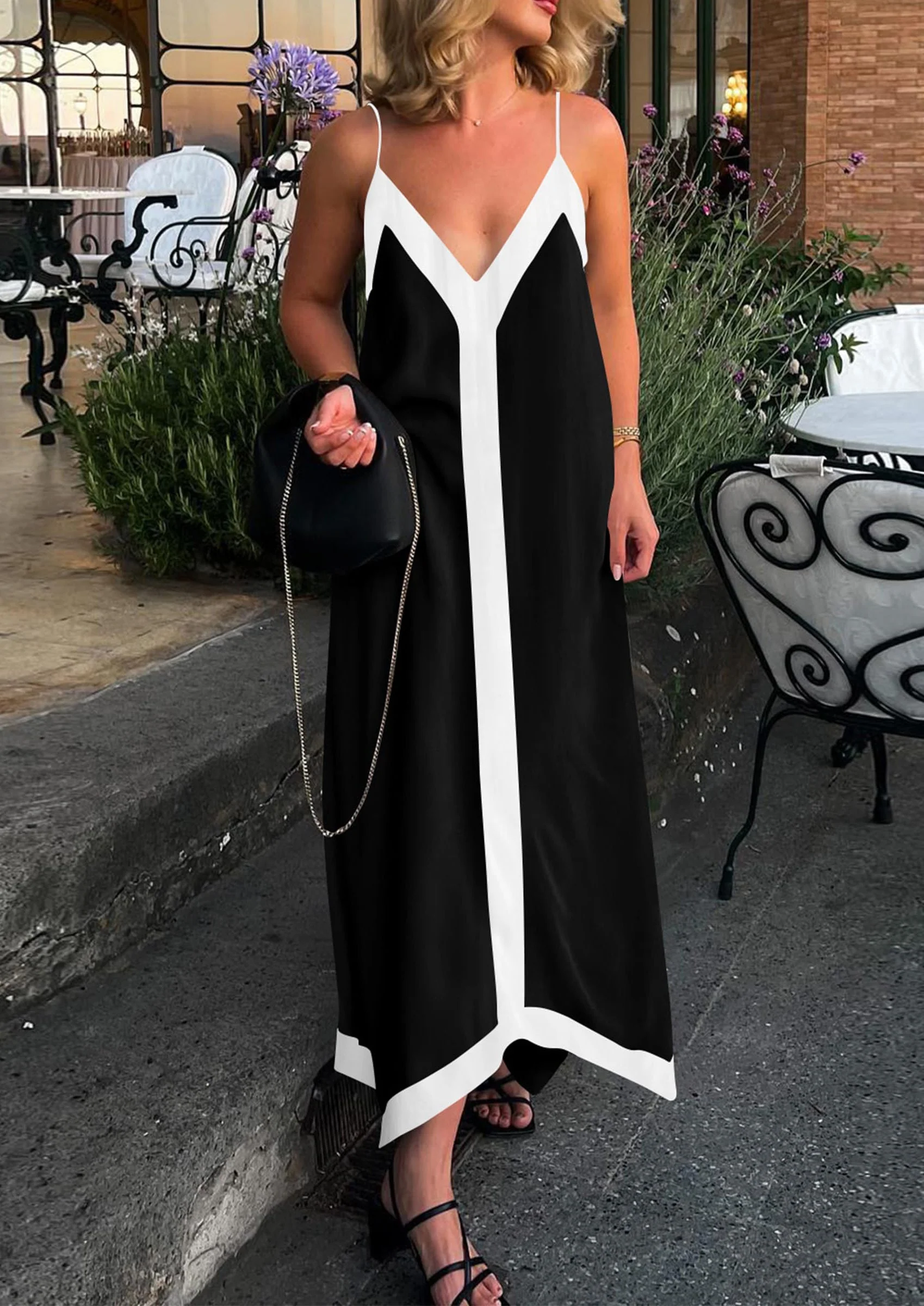 PRETTYGARDEN Women's Flowy Maxi Dress Summer Sleeveless V Neck Spaghetti Strap Elegant Wedding Party Dresses - Image 19