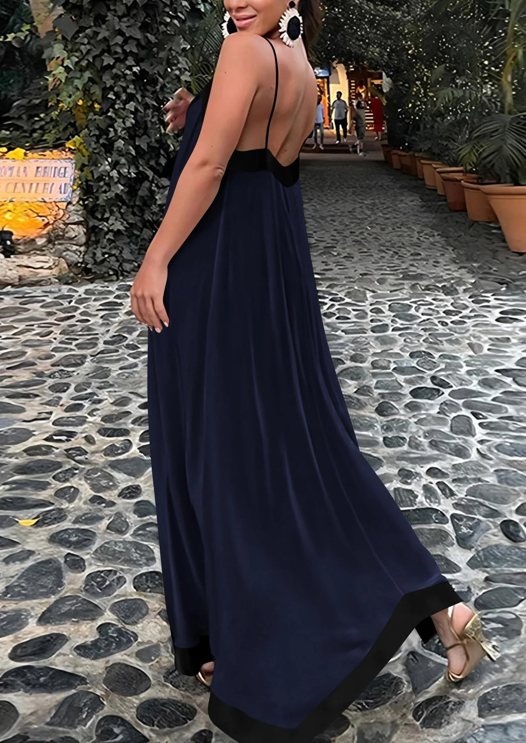 PRETTYGARDEN Women's Flowy Maxi Dress Summer Sleeveless V Neck Spaghetti Strap Elegant Wedding Party Dresses - Image 41