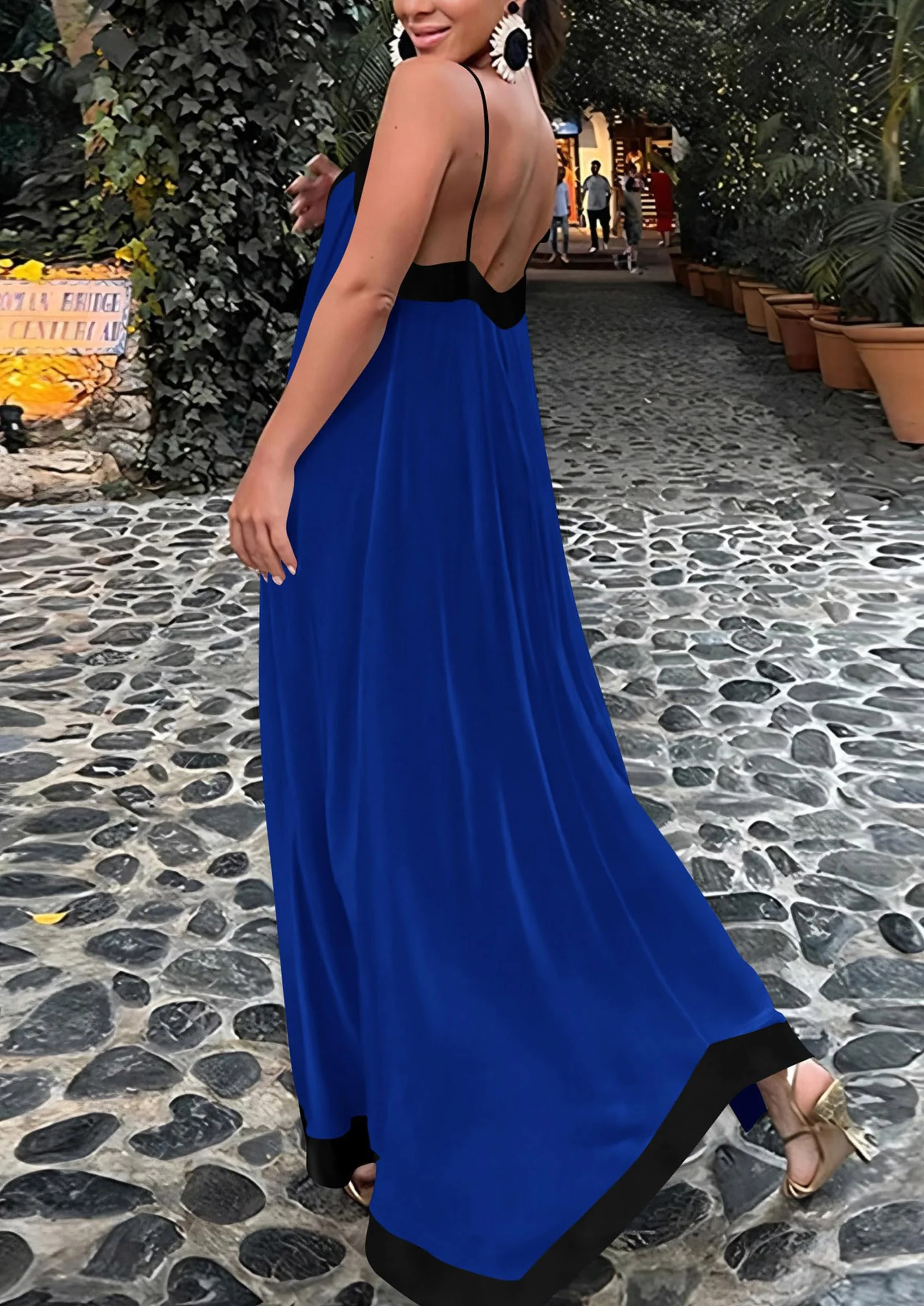 PRETTYGARDEN Women's Flowy Maxi Dress Summer Sleeveless V Neck Spaghetti Strap Elegant Wedding Party Dresses - Image 53