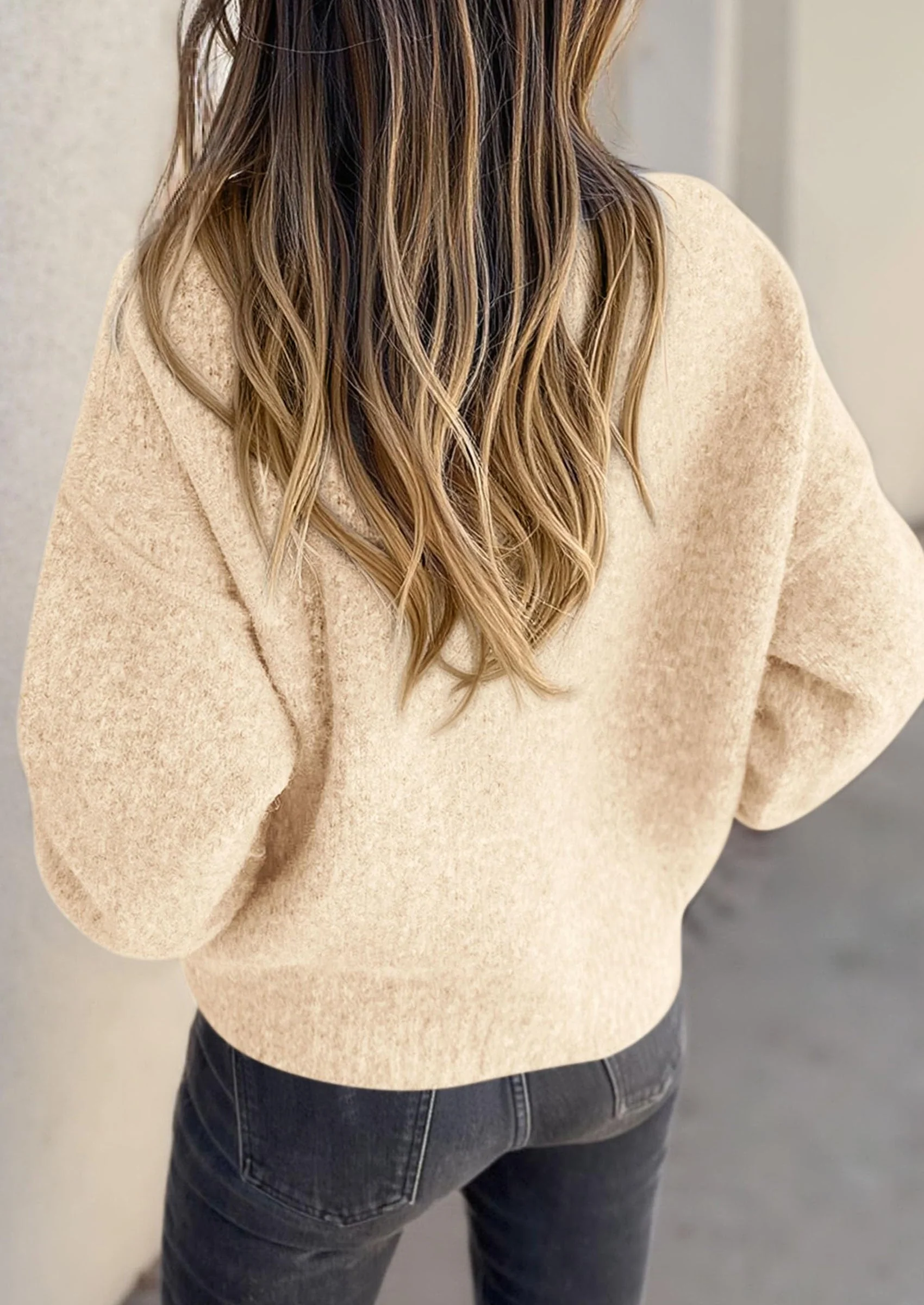 PRETTYGARDEN Cardigan Sweaters for Women Trendy Fall Long Sleeve Button Down Oversized Chunky Knit Sweater Outerwear - Image 16