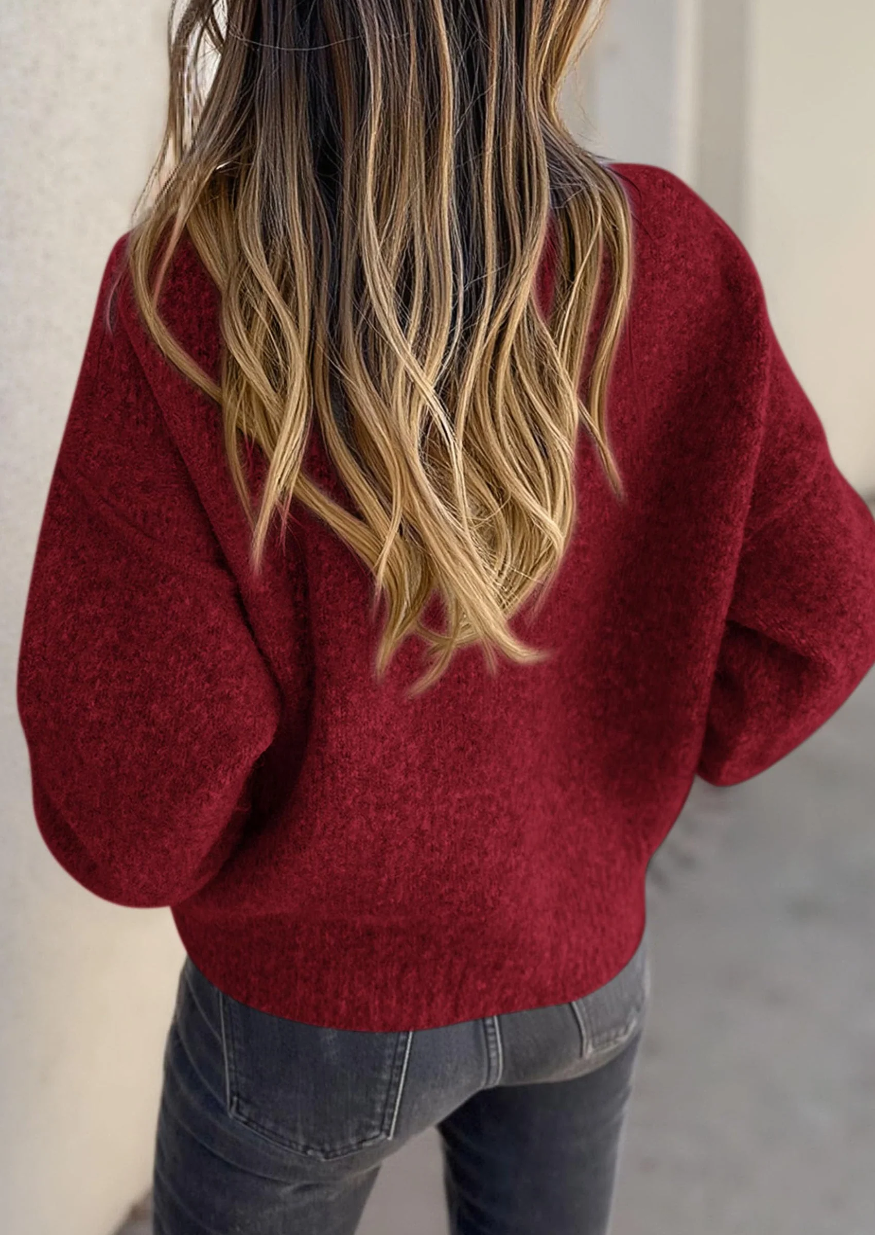 PRETTYGARDEN Cardigan Sweaters for Women Trendy Fall Long Sleeve Button Down Oversized Chunky Knit Sweater Outerwear - Image 46