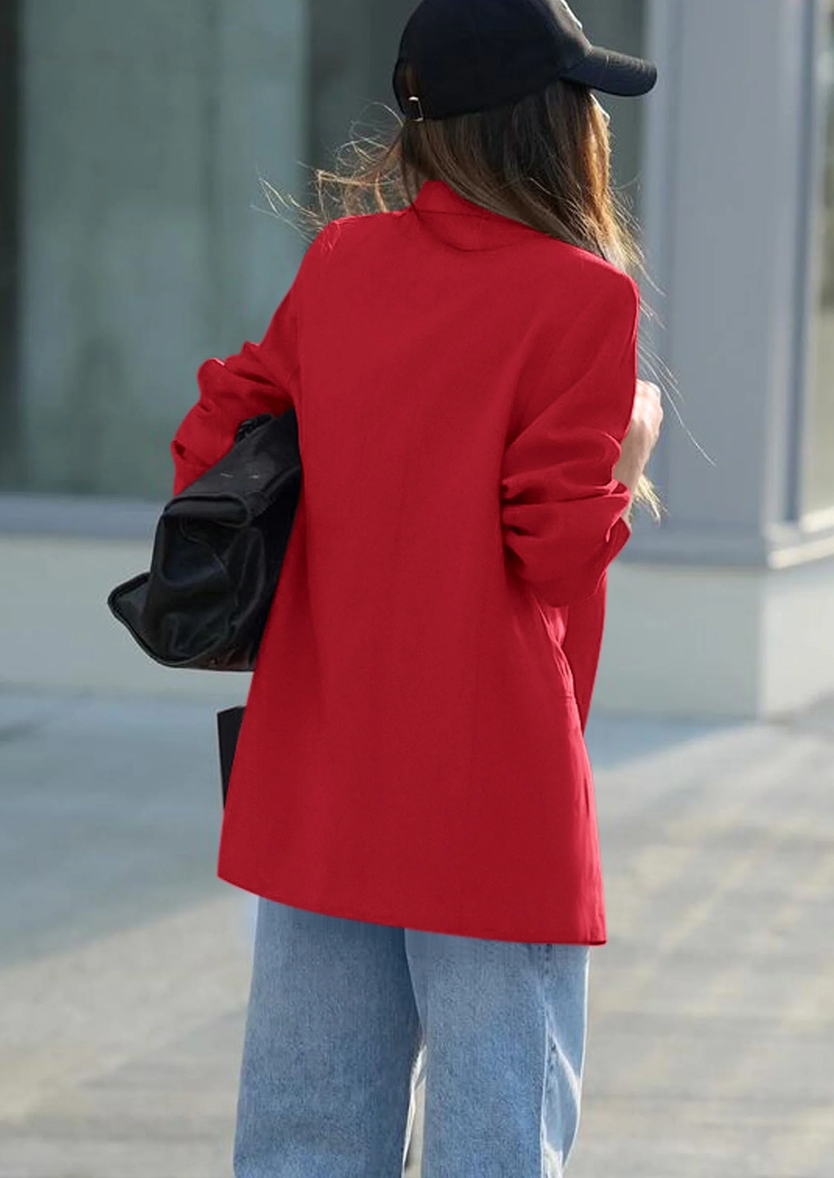 PRETTYGARDEN Fall Blazers for Women Business Casual Long Sleeve Lapel Pockets Dressy Suit Jackets Work Office Clothes - Image 18