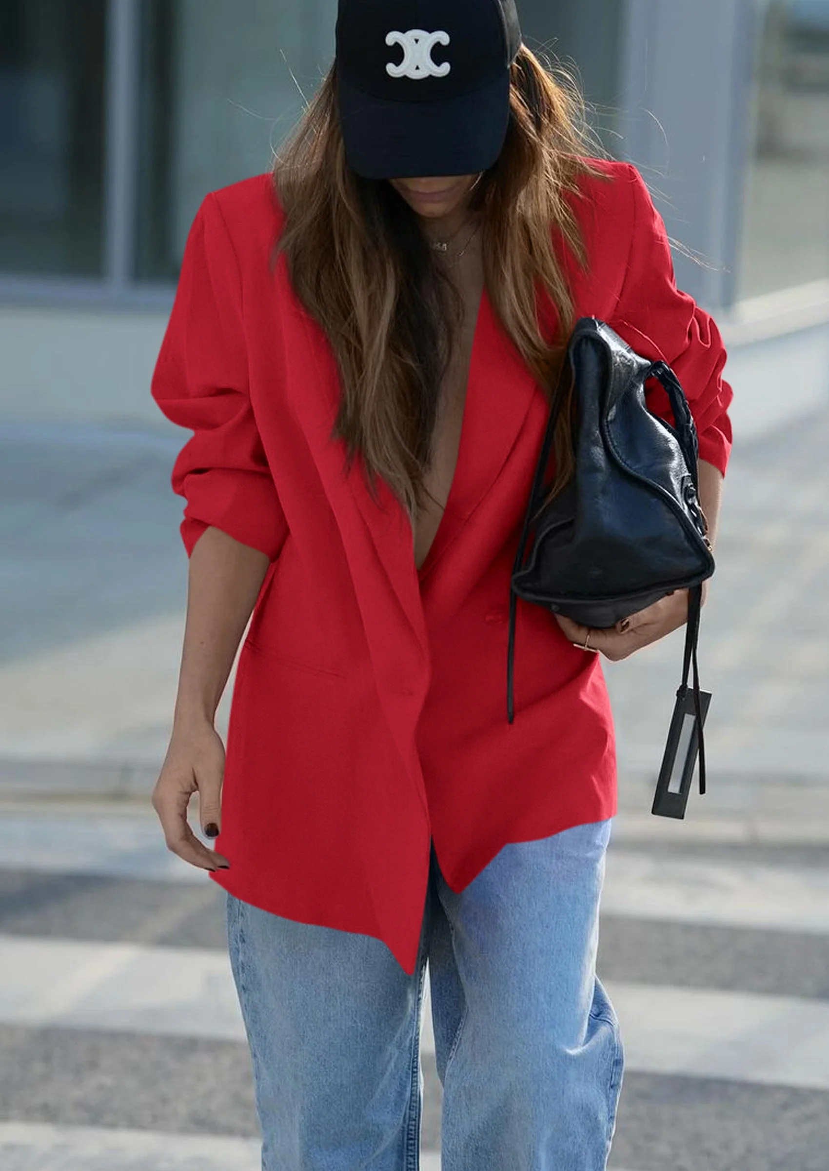 PRETTYGARDEN Fall Blazers for Women Business Casual Long Sleeve Lapel Pockets Dressy Suit Jackets Work Office Clothes - Image 19