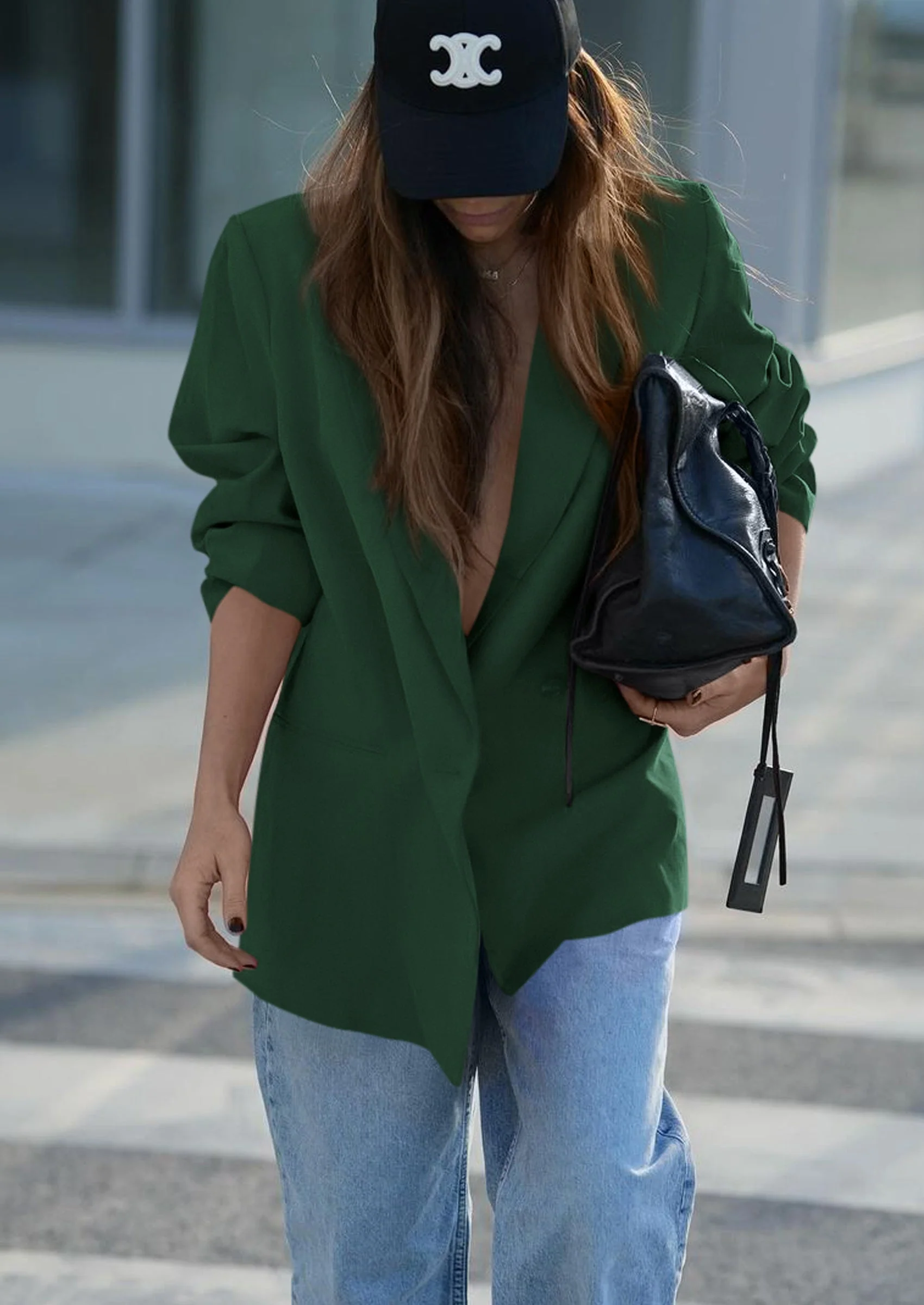 PRETTYGARDEN Fall Blazers for Women Business Casual Long Sleeve Lapel Pockets Dressy Suit Jackets Work Office Clothes - Image 24