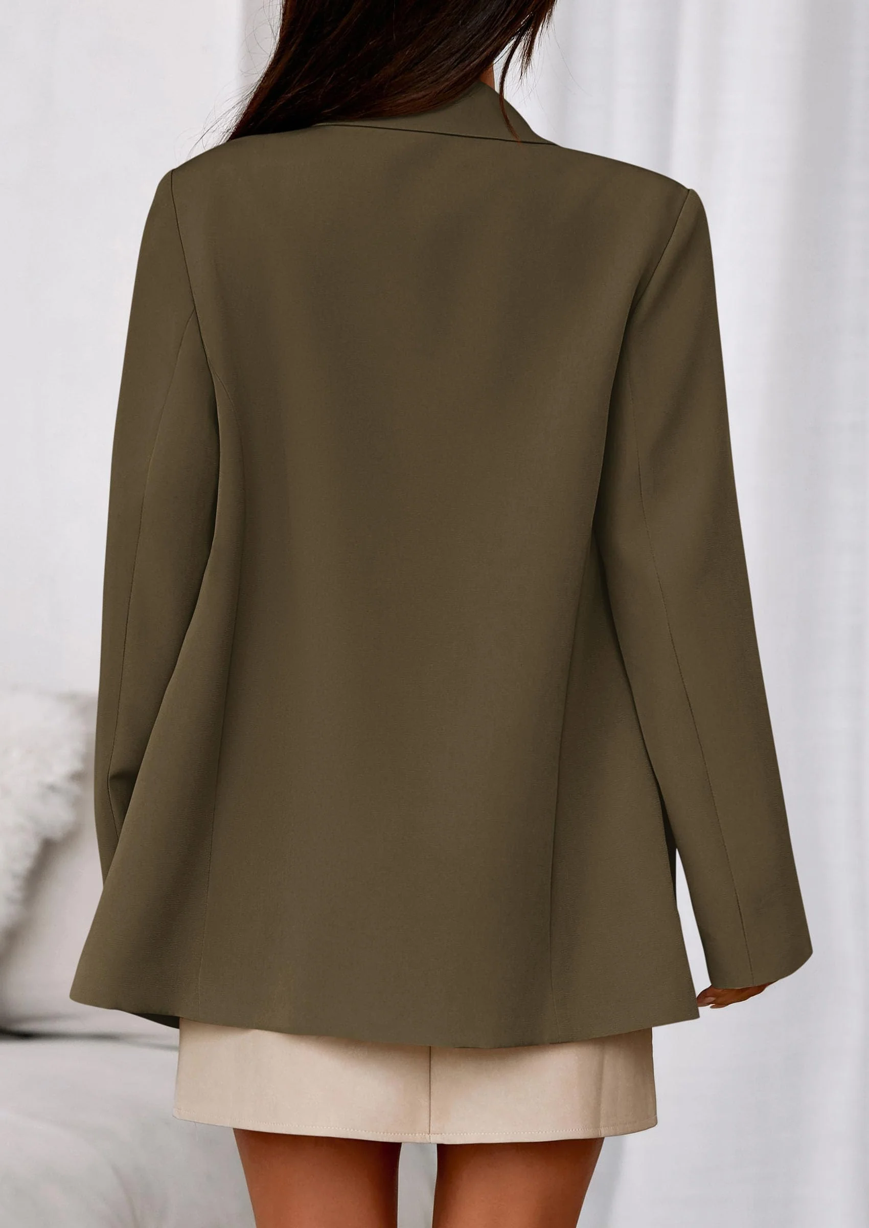 PRETTYGARDEN Fall Blazers for Women Business Casual Long Sleeve Lapel Pockets Dressy Suit Jackets Work Office Clothes - Image 35