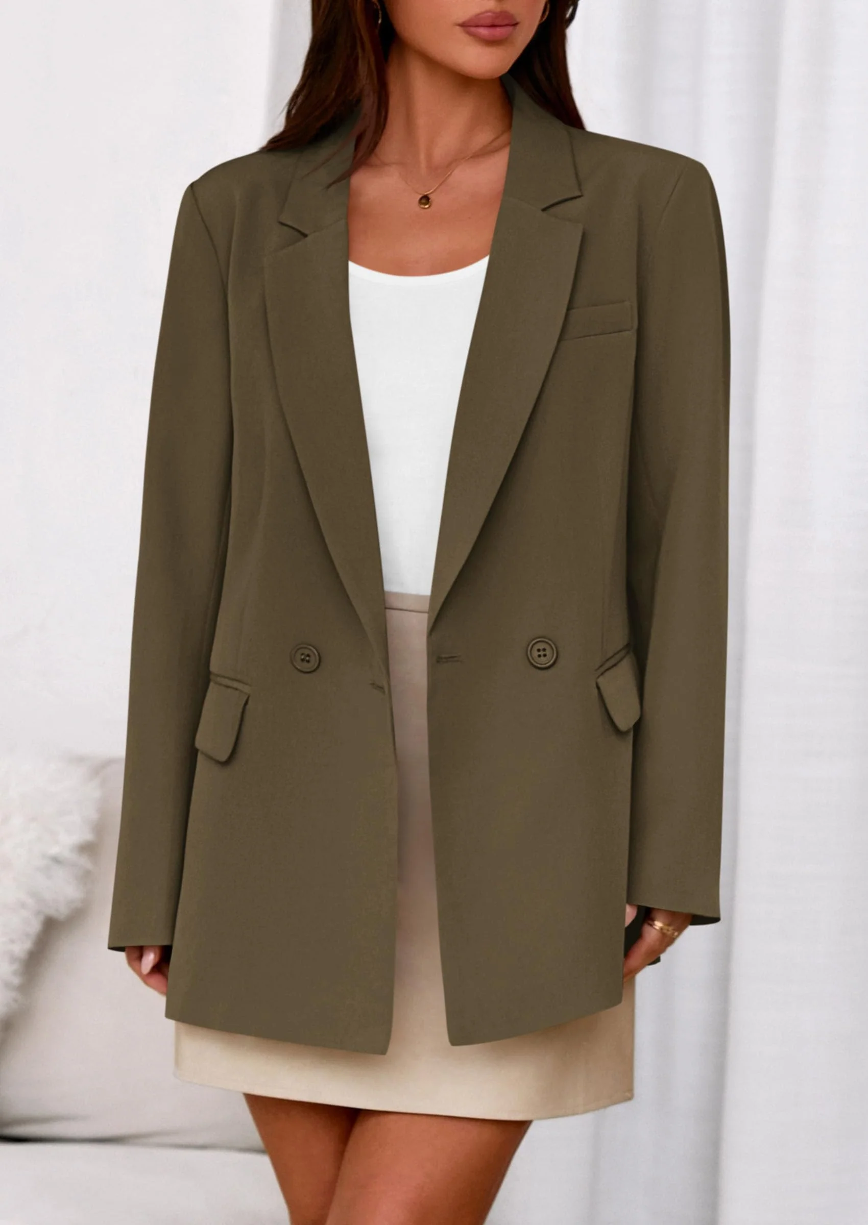 PRETTYGARDEN Fall Blazers for Women Business Casual Long Sleeve Lapel Pockets Dressy Suit Jackets Work Office Clothes - Image 36