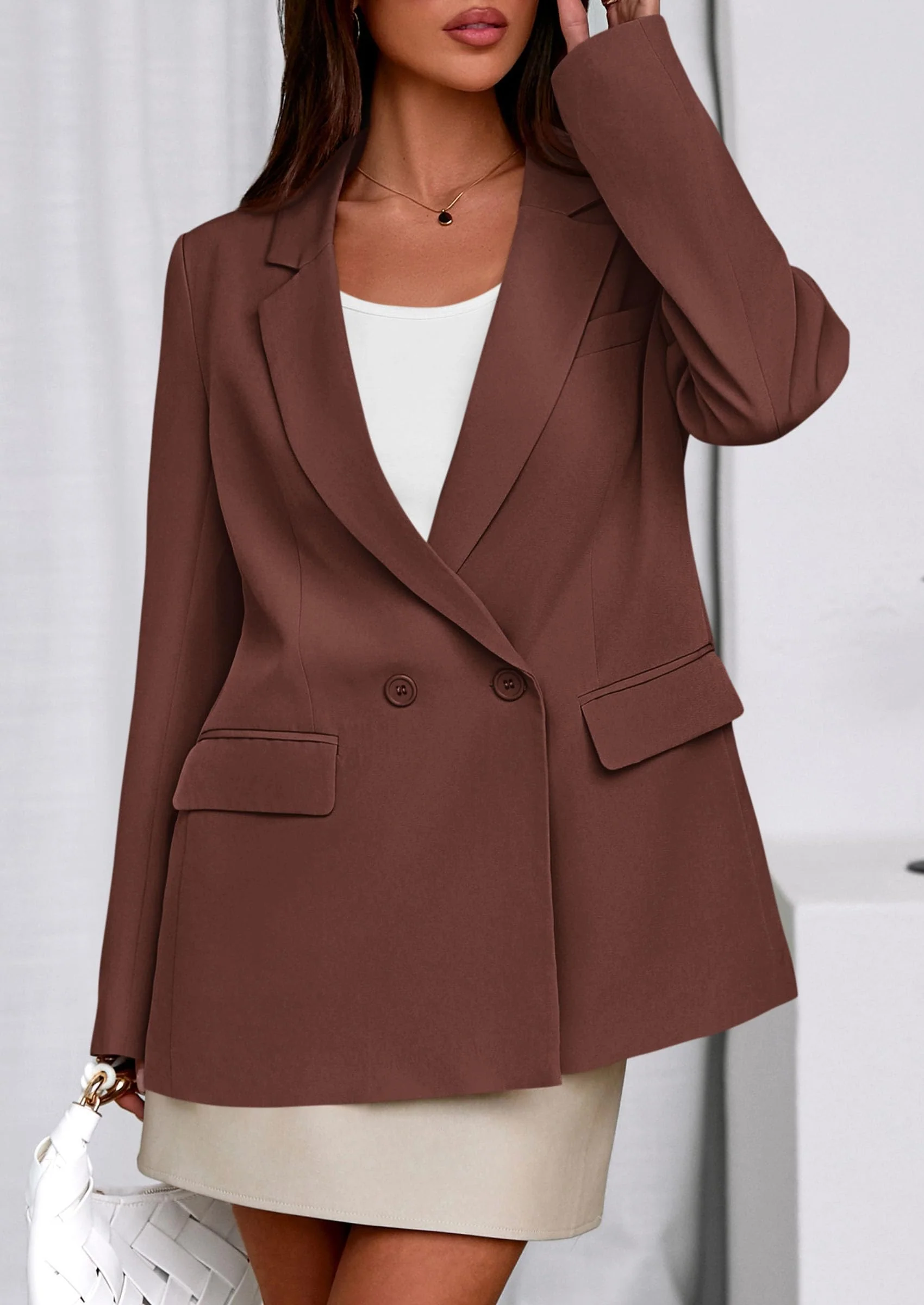 PRETTYGARDEN Fall Blazers for Women Business Casual Long Sleeve Lapel Pockets Dressy Suit Jackets Work Office Clothes - Image 55