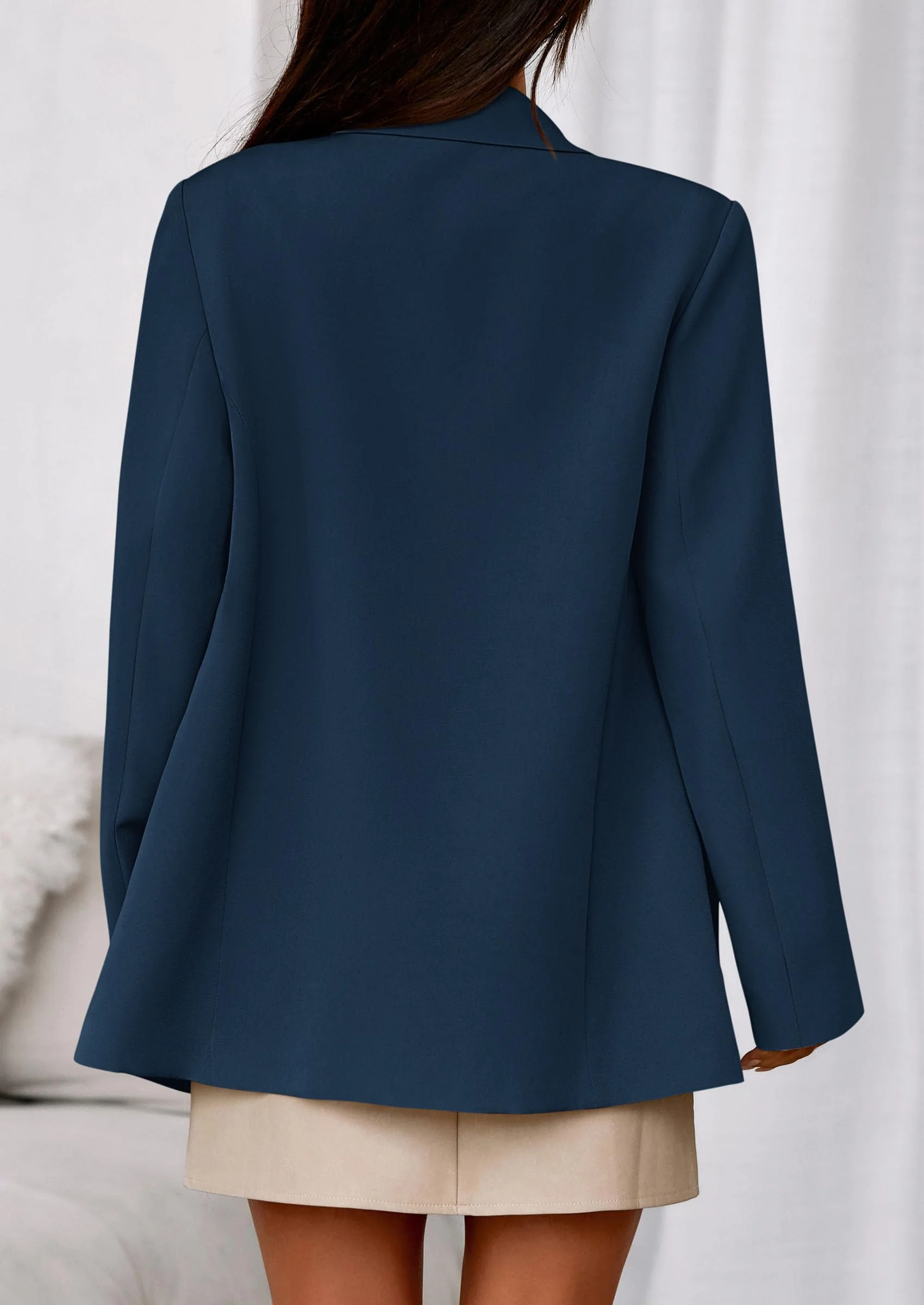 PRETTYGARDEN Fall Blazers for Women Business Casual Long Sleeve Lapel Pockets Dressy Suit Jackets Work Office Clothes - Image 59