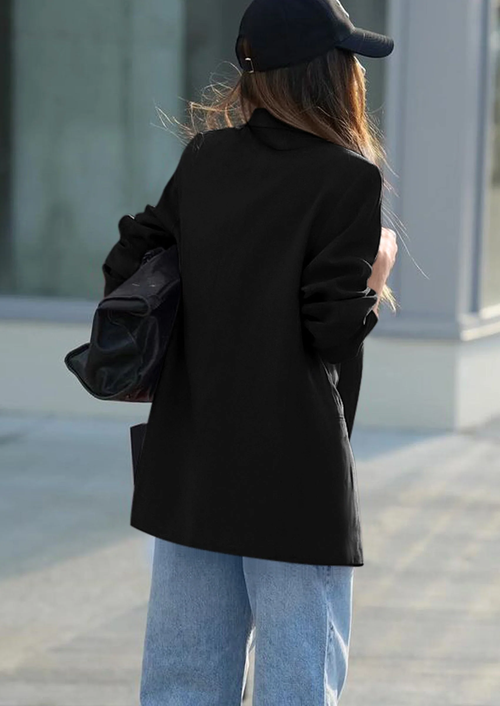 PRETTYGARDEN Fall Blazers for Women Business Casual Long Sleeve Lapel Pockets Dressy Suit Jackets Work Office Clothes - Image 8