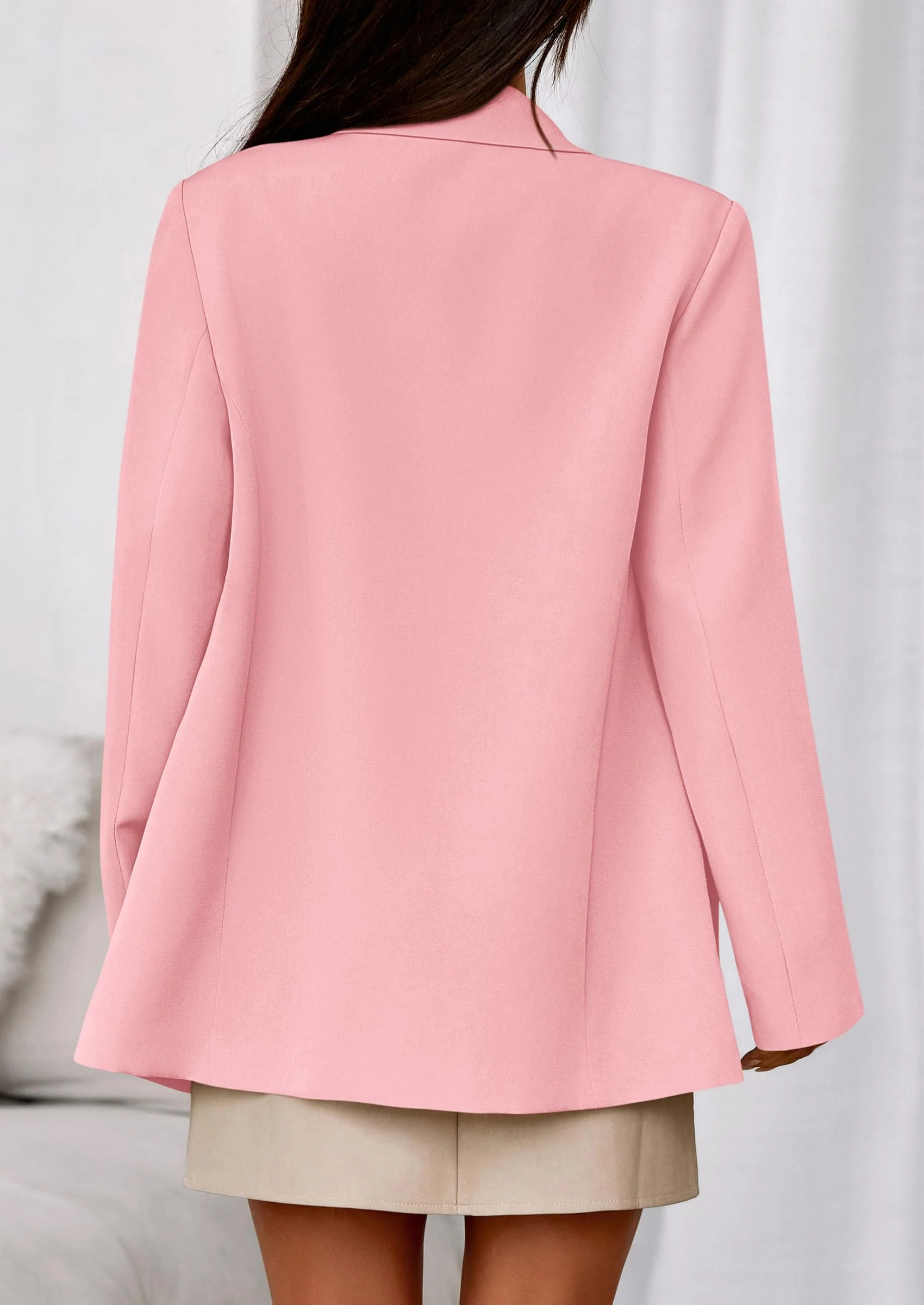 PRETTYGARDEN Fall Blazers for Women Business Casual Long Sleeve Lapel Pockets Dressy Suit Jackets Work Office Clothes - Image 91