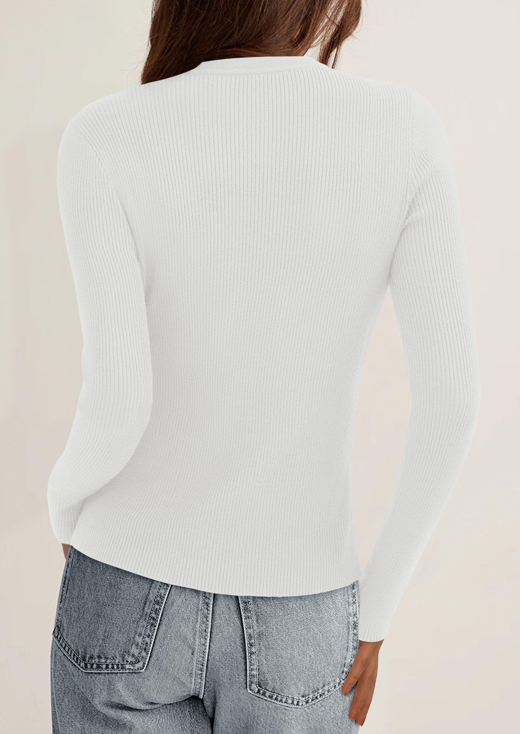 PRETTYGARDEN Womens Fall Cardigan Sweaters Lightweight Long Sleeve Button up Ribbed Knit Tops Winter Fashion Clothes - Image 53