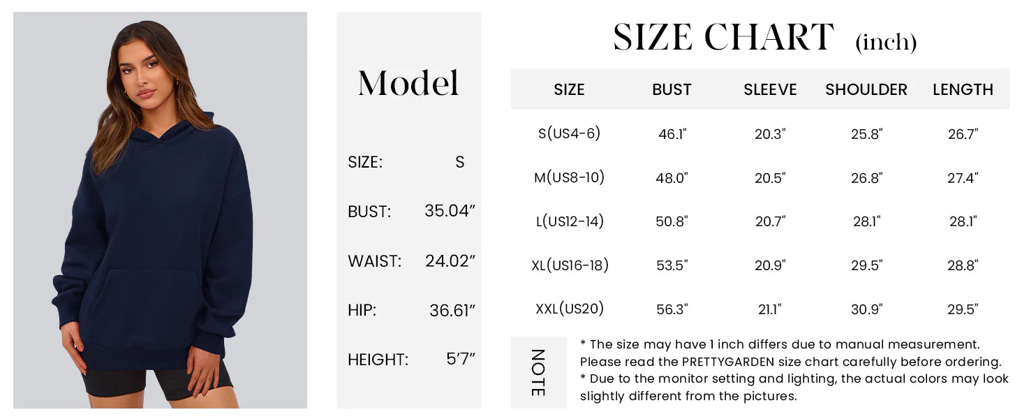 PRETTYGARDEN Women's Fall Hooded Sweatshirts Long Sleeve Half Zip Cropped Hoodies Pullover Winter Fashion Clothes - Image 6