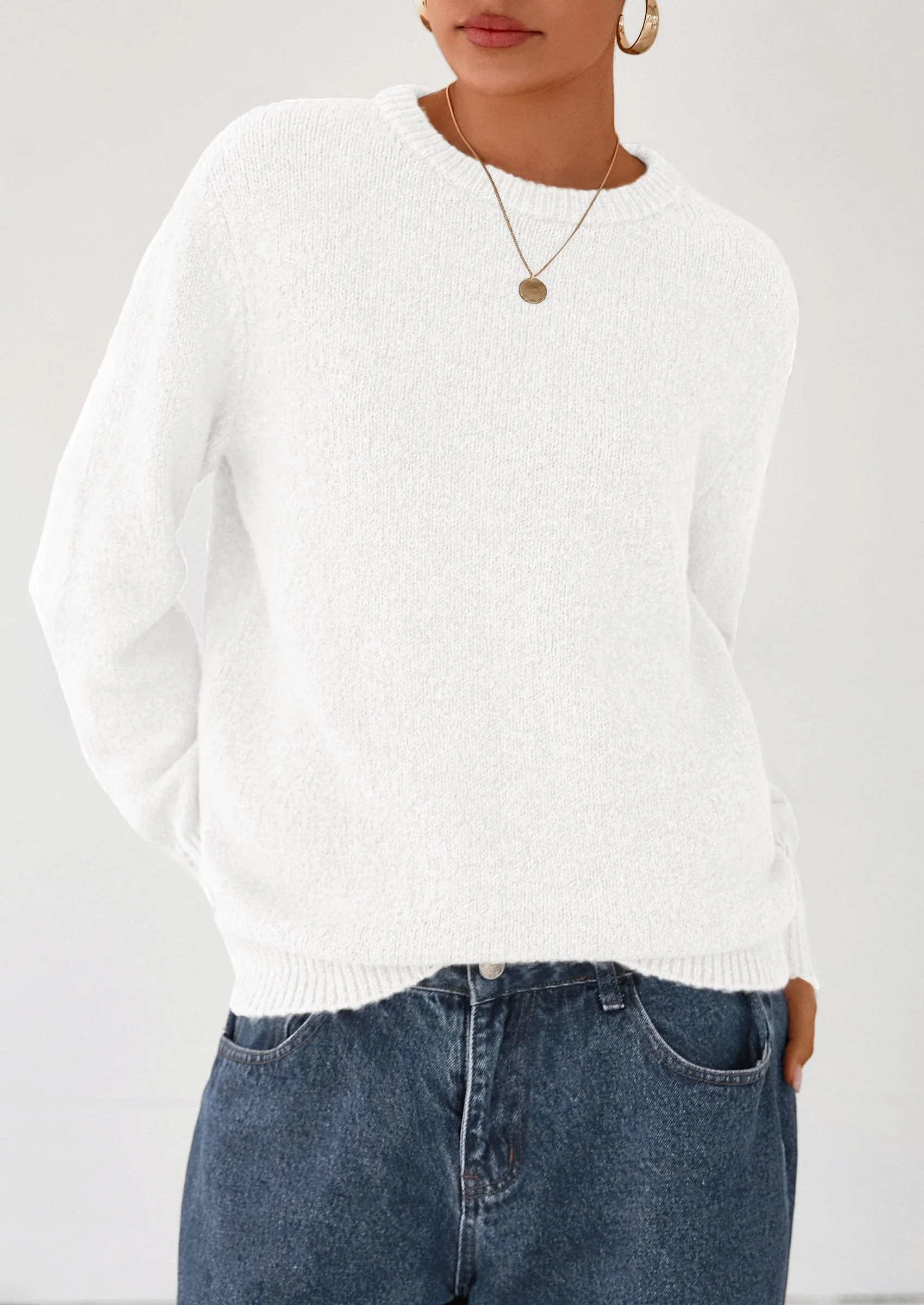 PRETTYGARDEN Womens Sweaters Fall Fashion Casual Crewneck Pullover Button Long Sleeve Cute Knit Tops Winter Clothes - Image 60