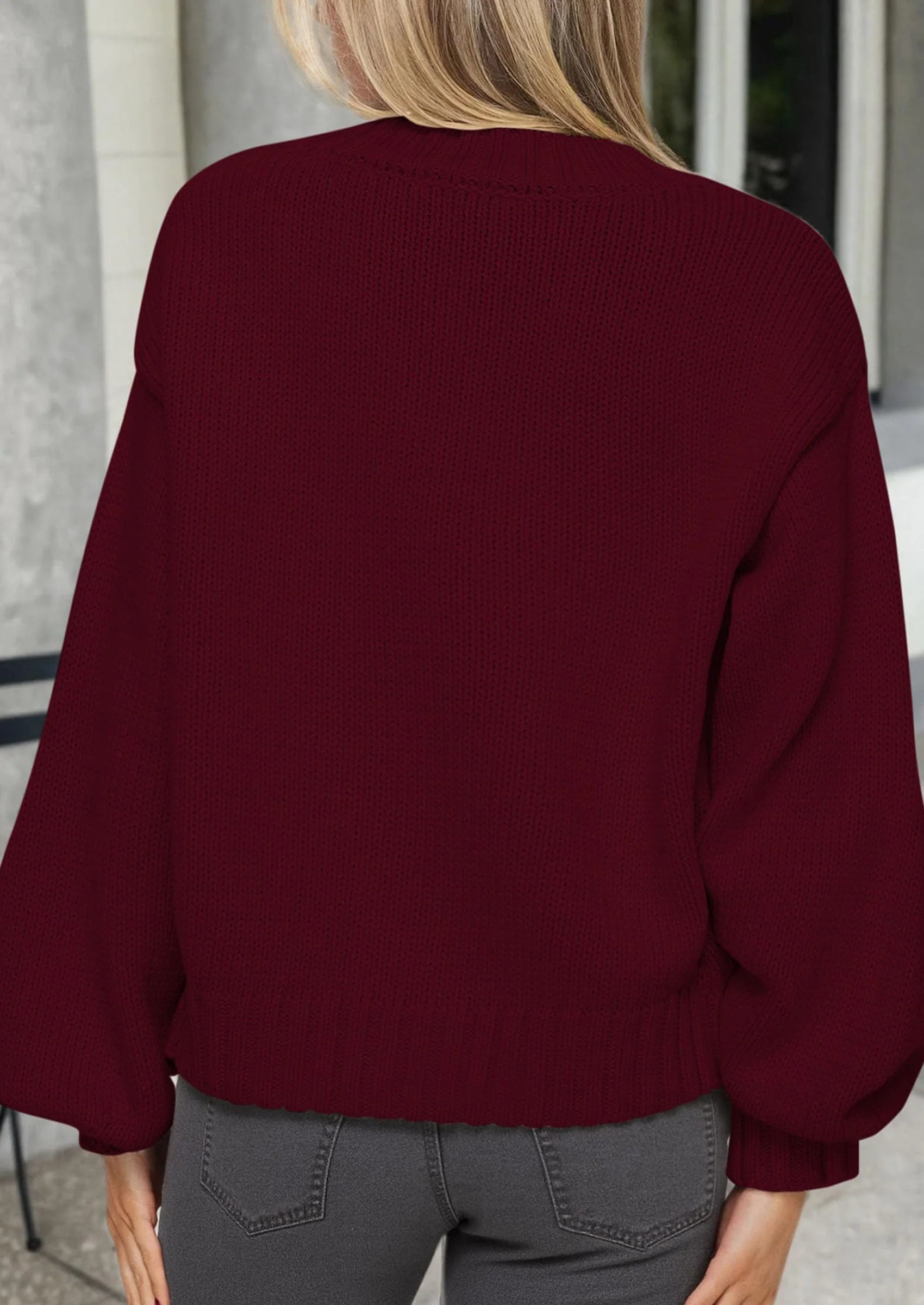 PRETTYGARDEN Women's Winter Cardigan Sweaters Trendy Chunky Knit Long Sleeve Button Up Casual Warm Fall Jackets Coats - Image 8