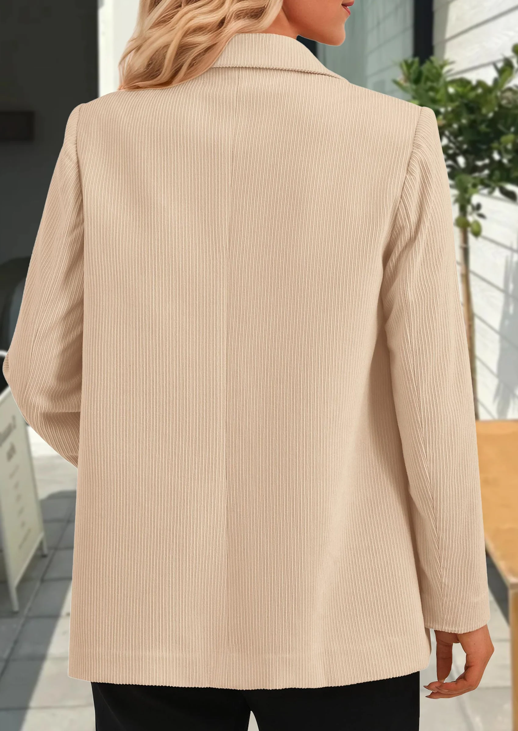 PRETTYGARDEN Women's Winter Corduroy Blazers Jackets Dressy Casual Ribbed Long Sleeve Lapel Fashion Work Business Outerwear - Image 27