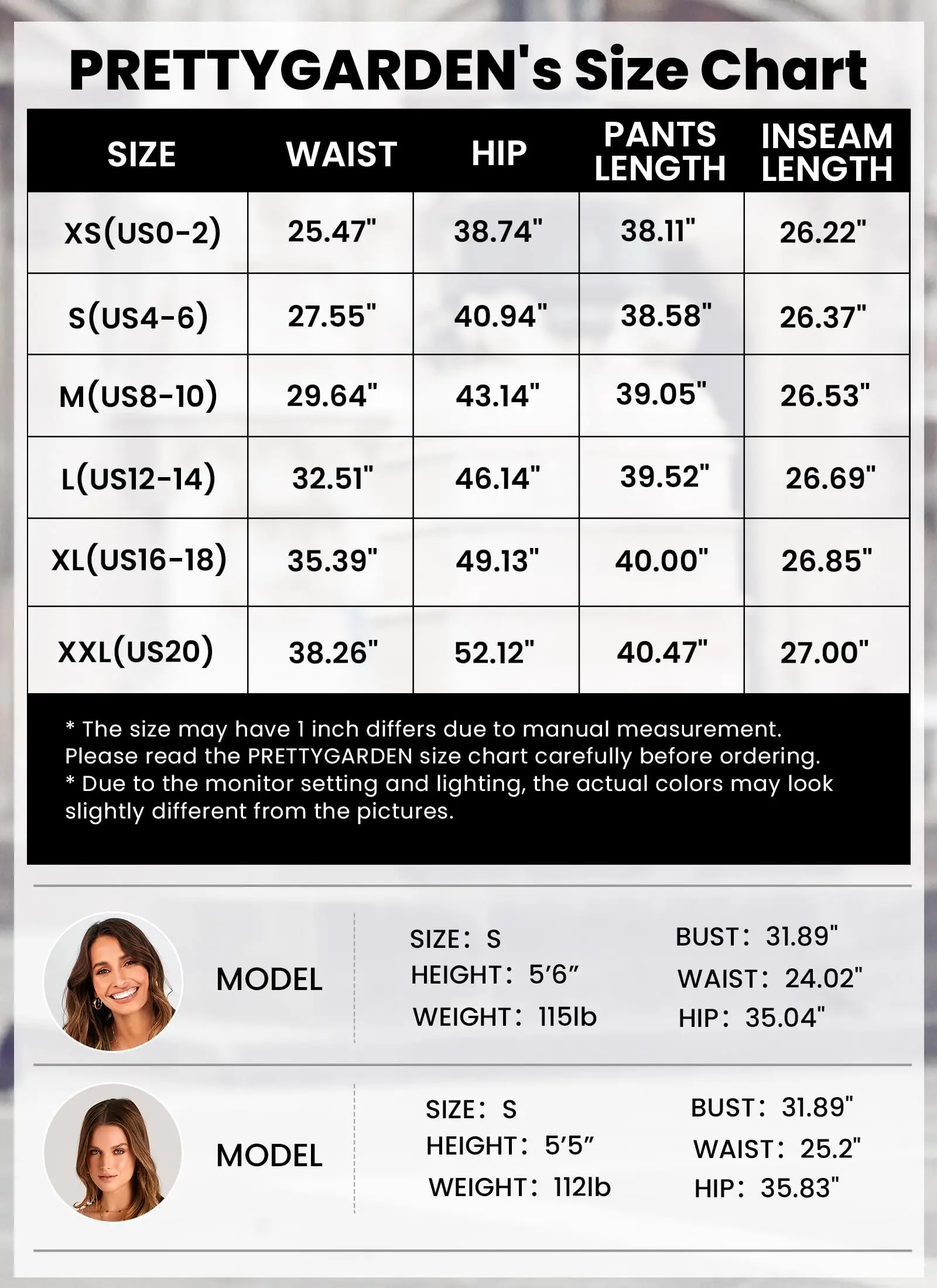 PRETTYGARDEN Womens Dress Pants Business Casual Trendy High Waisted Ankle Length Dressy Trousers Slacks Work Clothes - Image 8