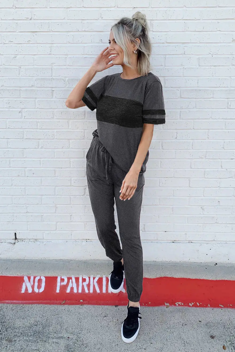 PRETTYGARDEN Women's Two Piece Lounge Sets Spring Summer Jogger Pants Vacation Outfits Travel Airplane Matching Clothes - Image 20