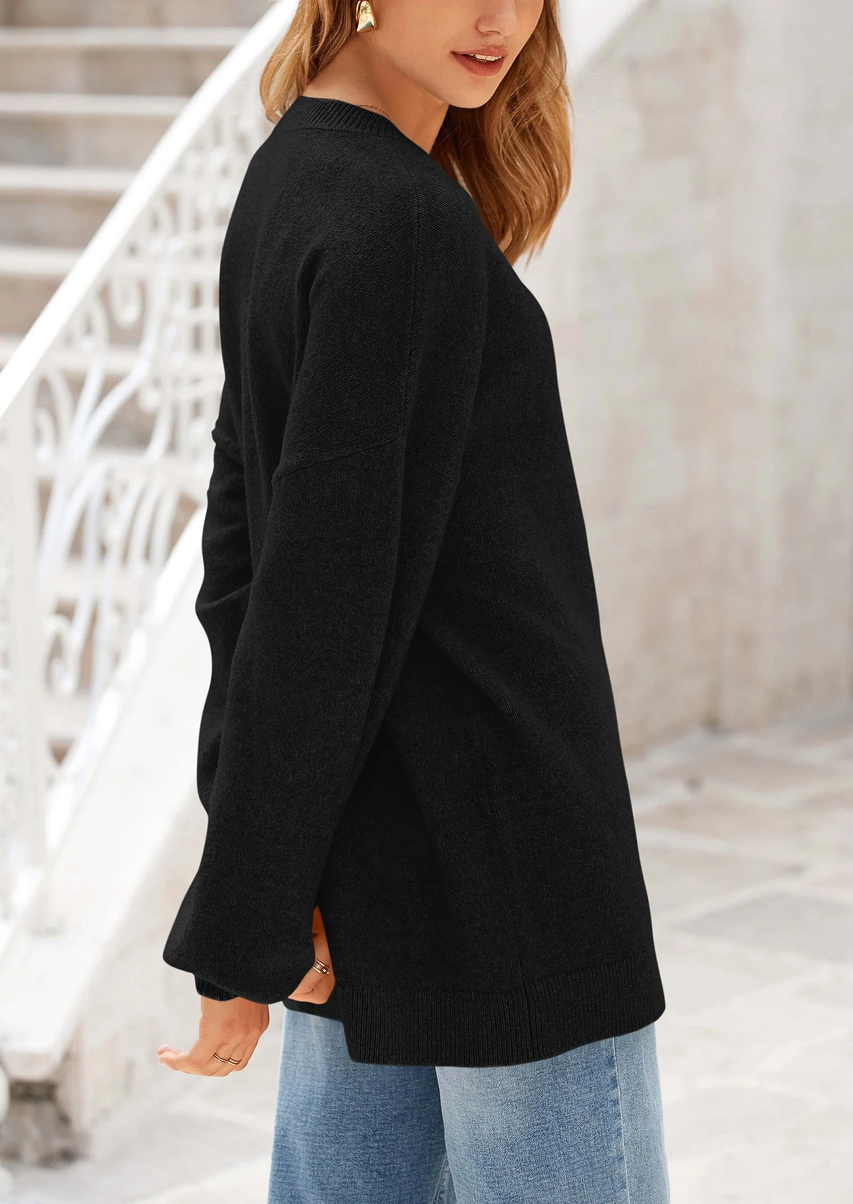 PRETTYGARDEN Women's Fall Sweaters Casual Crew Neck Long Sleeve Pullover Tops Ribbed Knit Loose Fit Winter Clothes - Image 17