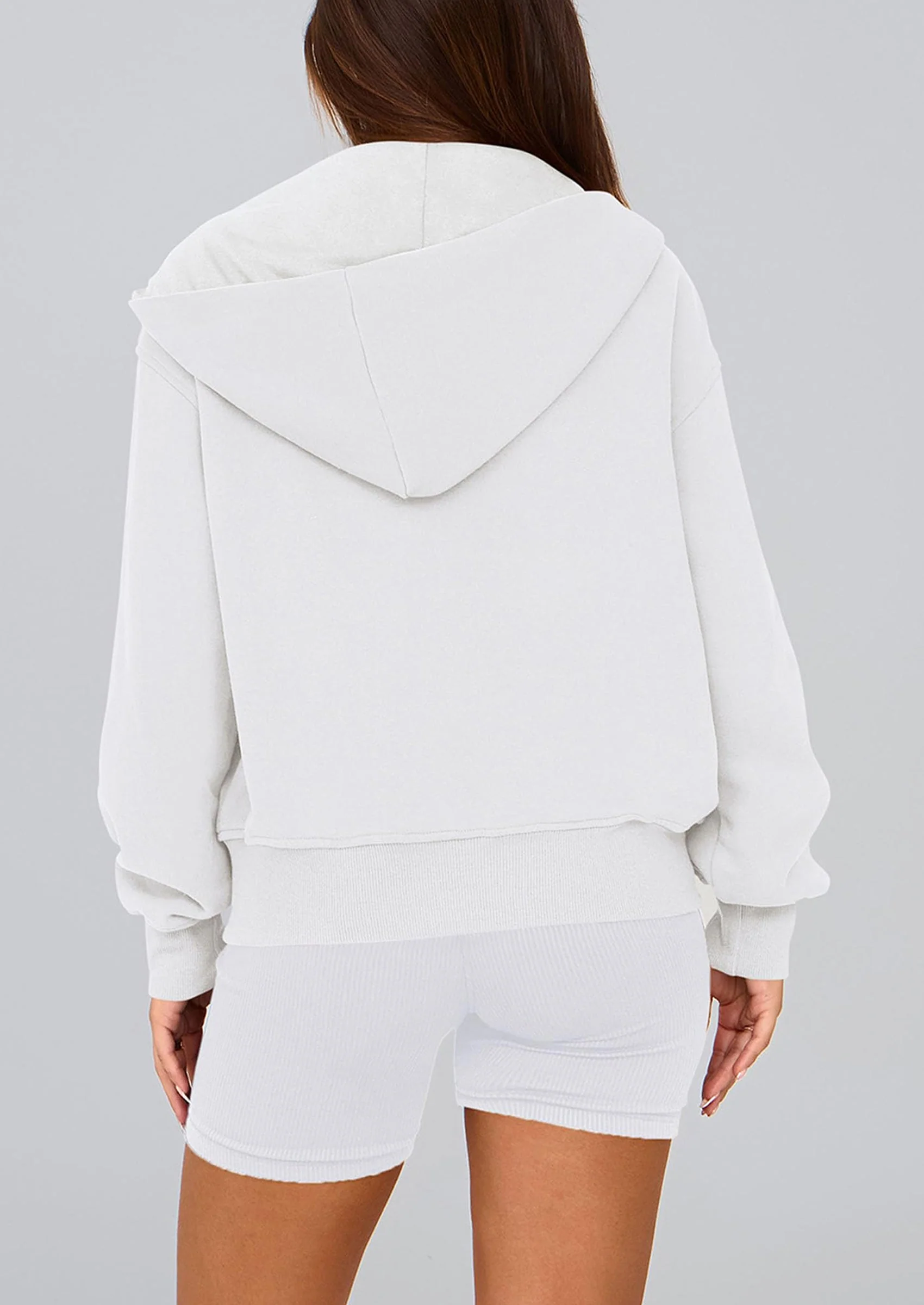 PRETTYGARDEN Hoodies For Women Sweatshirt Zip Up Hoodie Fall Fashion Trendy Long Sleeve Jackets Winter Clothing Outfits - Image 10