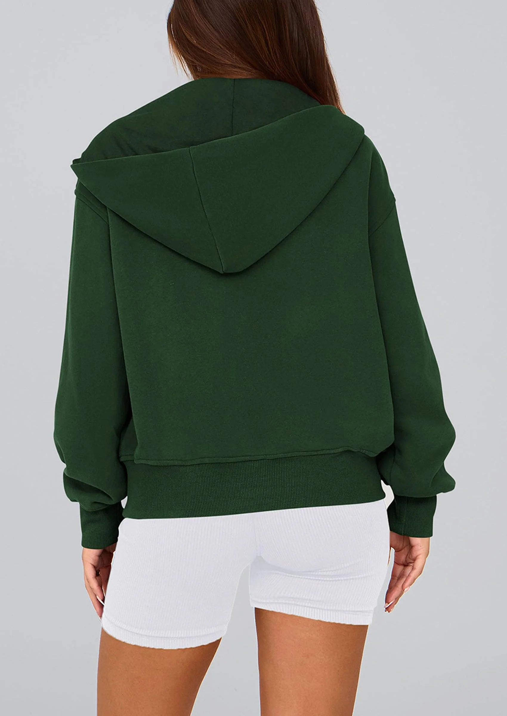 PRETTYGARDEN Hoodies For Women Sweatshirt Zip Up Hoodie Fall Fashion Trendy Long Sleeve Jackets Winter Clothing Outfits - Image 100