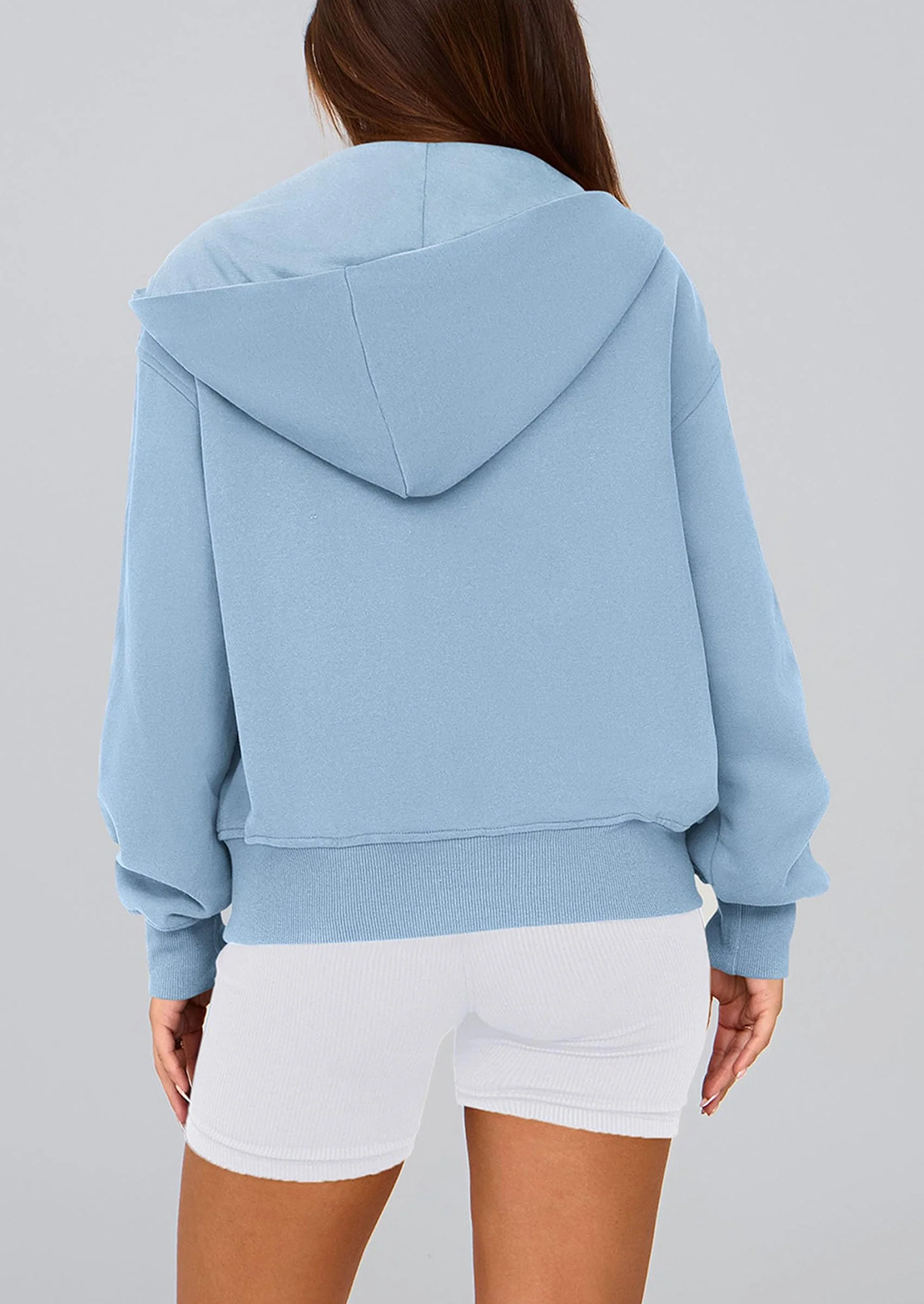 PRETTYGARDEN Hoodies For Women Sweatshirt Zip Up Hoodie Fall Fashion Trendy Long Sleeve Jackets Winter Clothing Outfits - Image 190