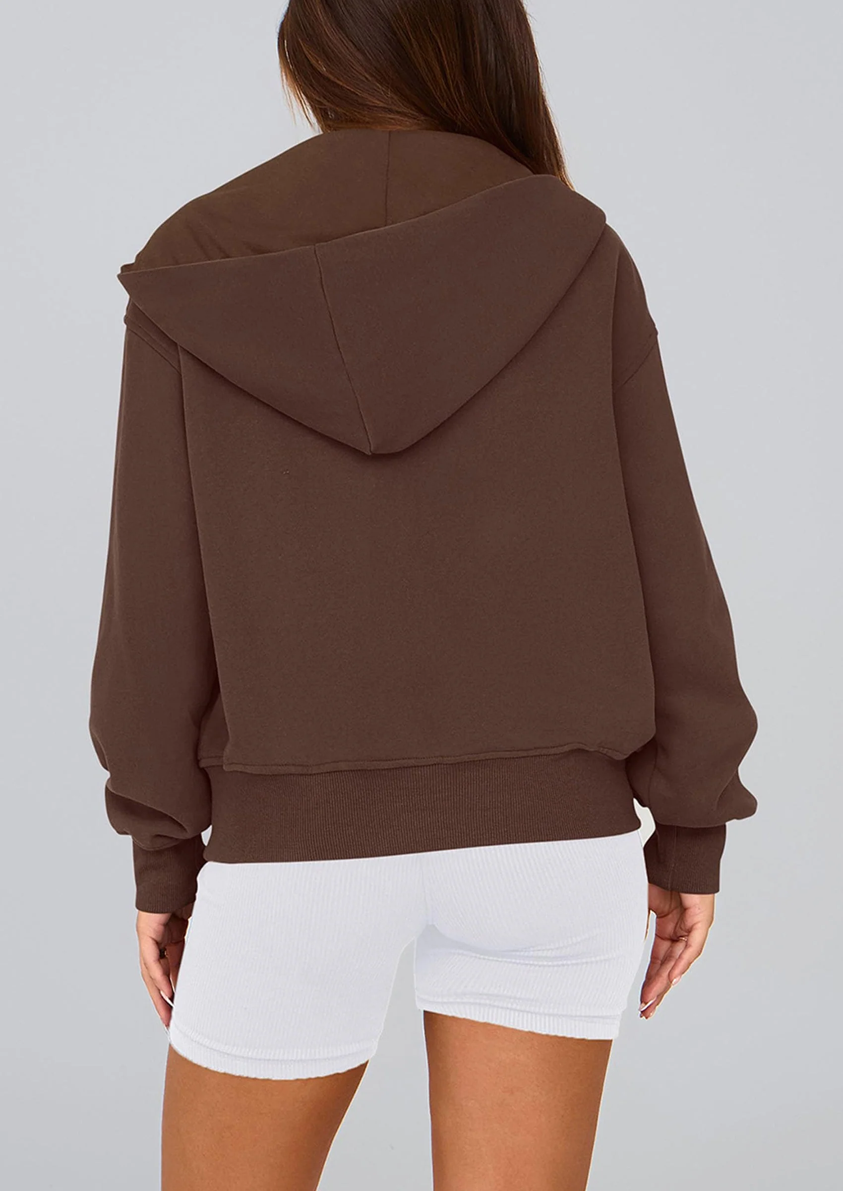 PRETTYGARDEN Hoodies For Women Sweatshirt Zip Up Hoodie Fall Fashion Trendy Long Sleeve Jackets Winter Clothing Outfits - Image 196