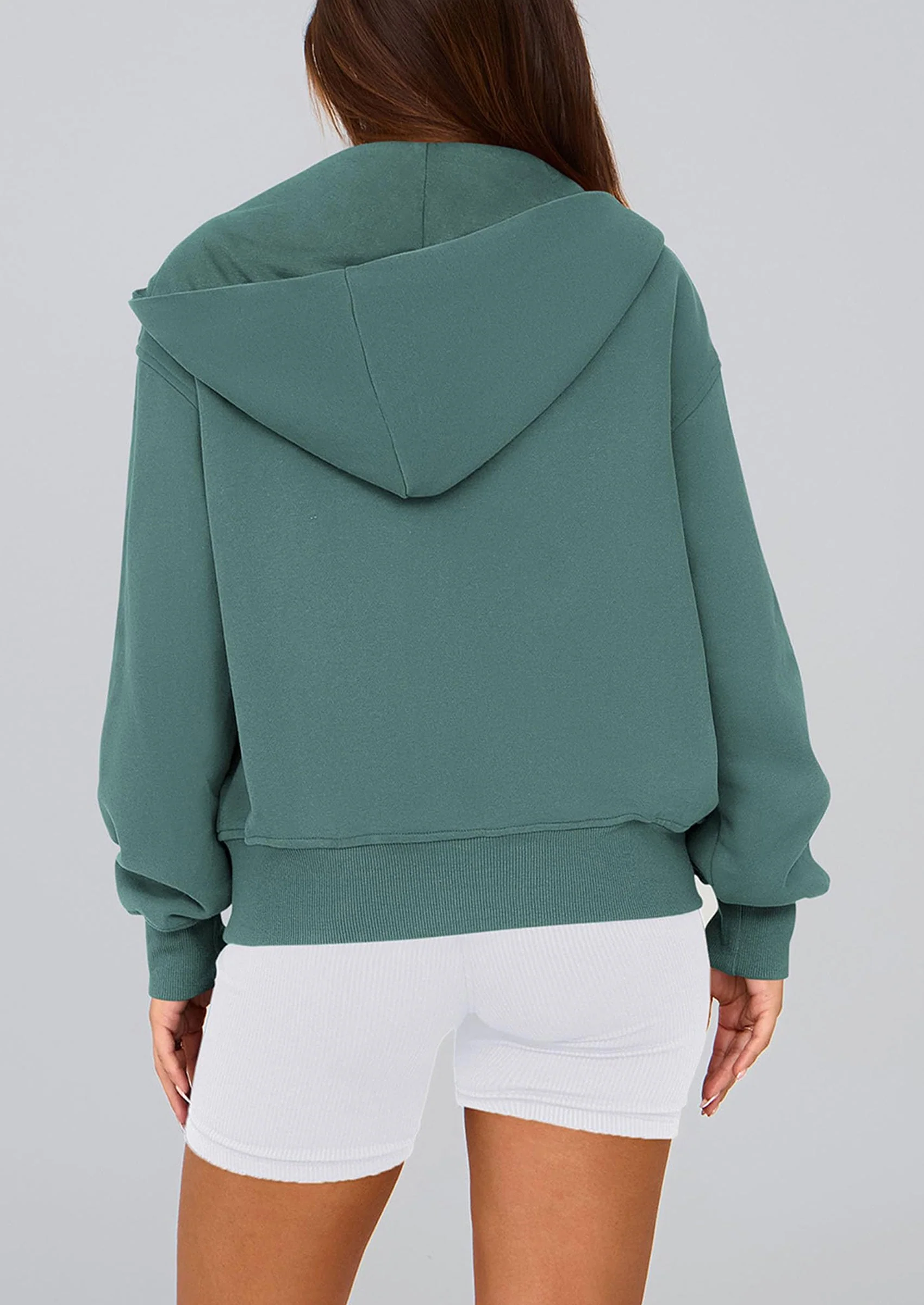 PRETTYGARDEN Hoodies For Women Sweatshirt Zip Up Hoodie Fall Fashion Trendy Long Sleeve Jackets Winter Clothing Outfits - Image 20