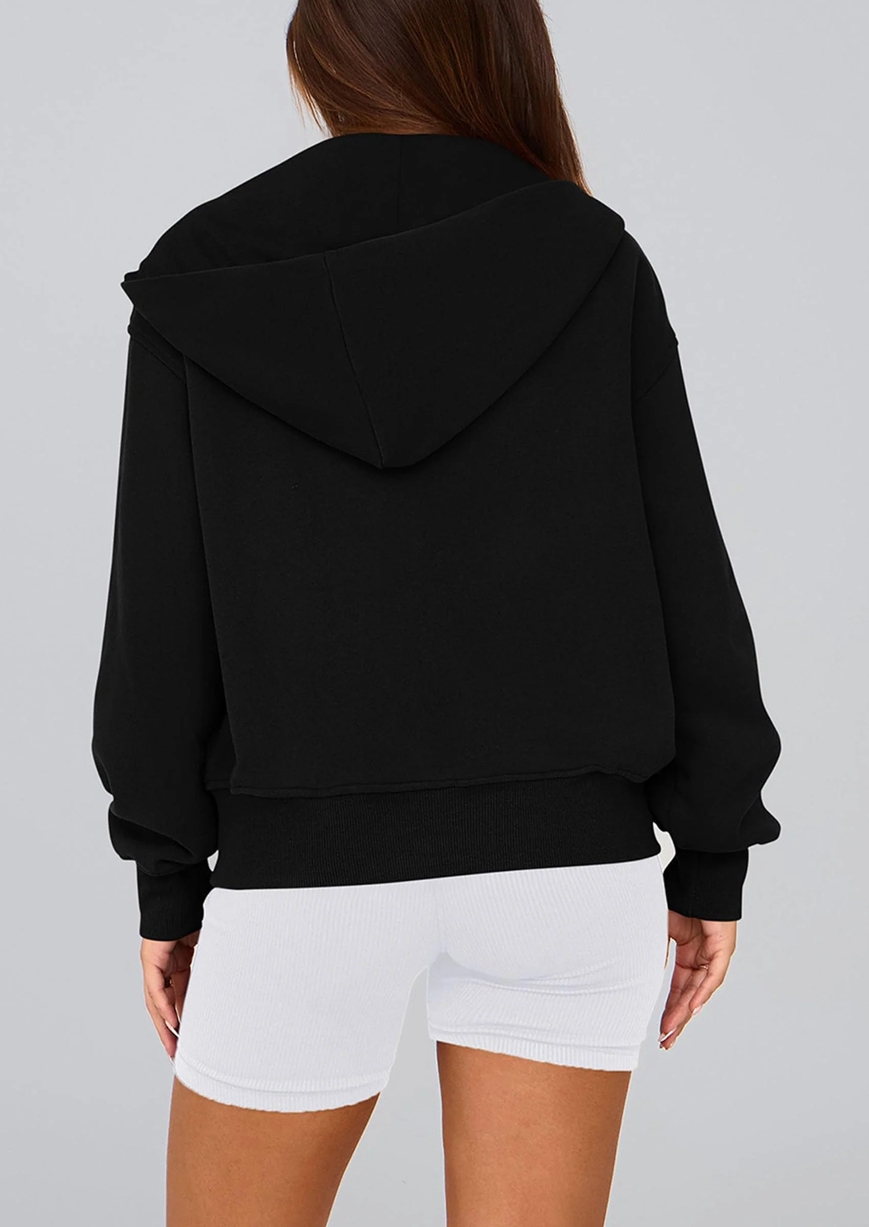 PRETTYGARDEN Hoodies For Women Sweatshirt Zip Up Hoodie Fall Fashion Trendy Long Sleeve Jackets Winter Clothing Outfits - Image 36