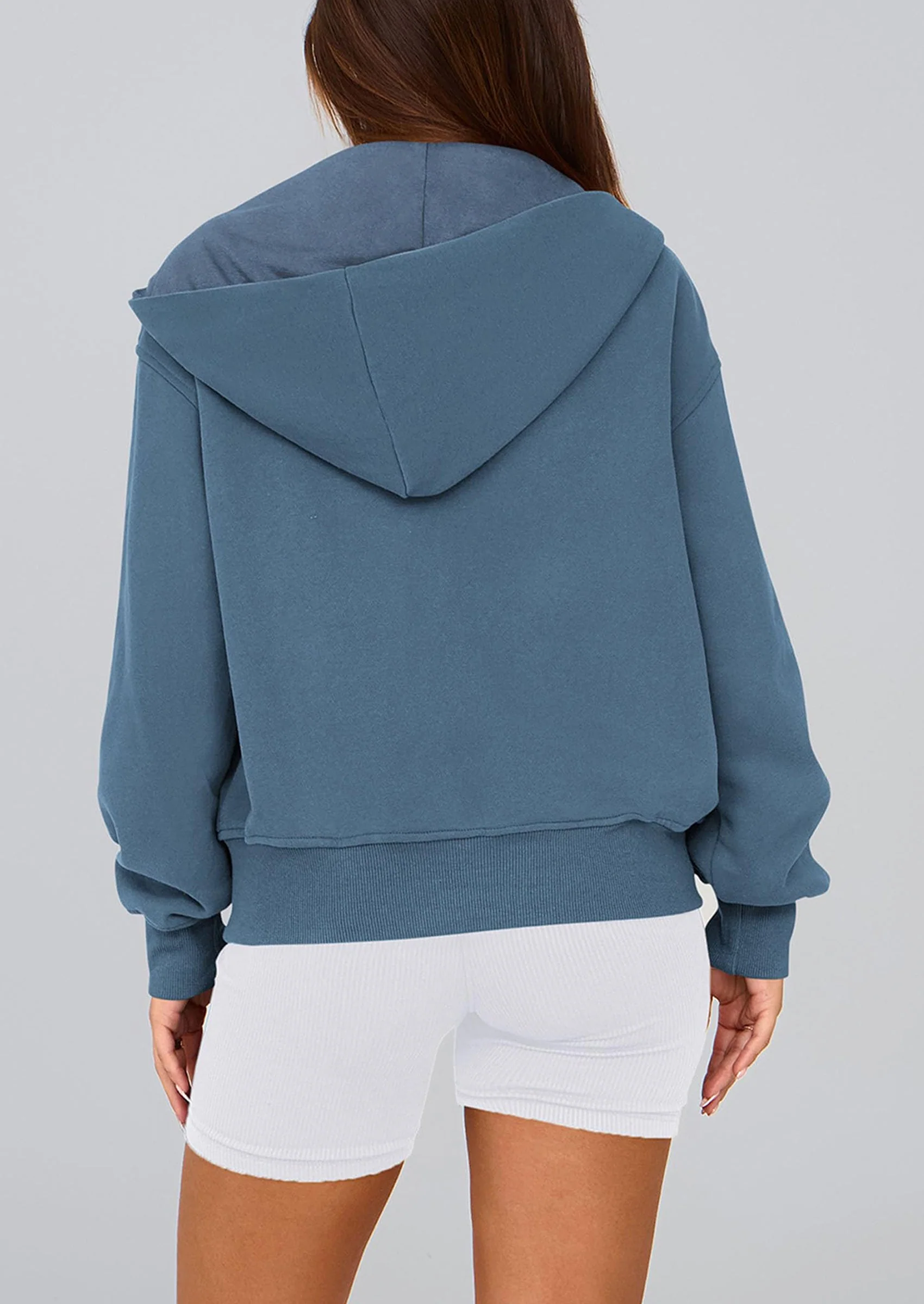 PRETTYGARDEN Hoodies For Women Sweatshirt Zip Up Hoodie Fall Fashion Trendy Long Sleeve Jackets Winter Clothing Outfits - Image 53