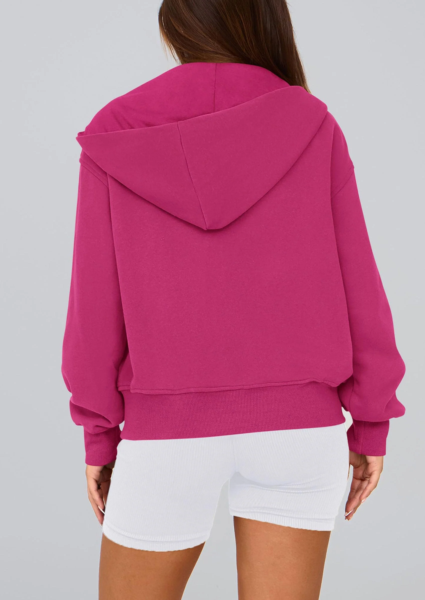 PRETTYGARDEN Hoodies For Women Sweatshirt Zip Up Hoodie Fall Fashion Trendy Long Sleeve Jackets Winter Clothing Outfits - Image 84