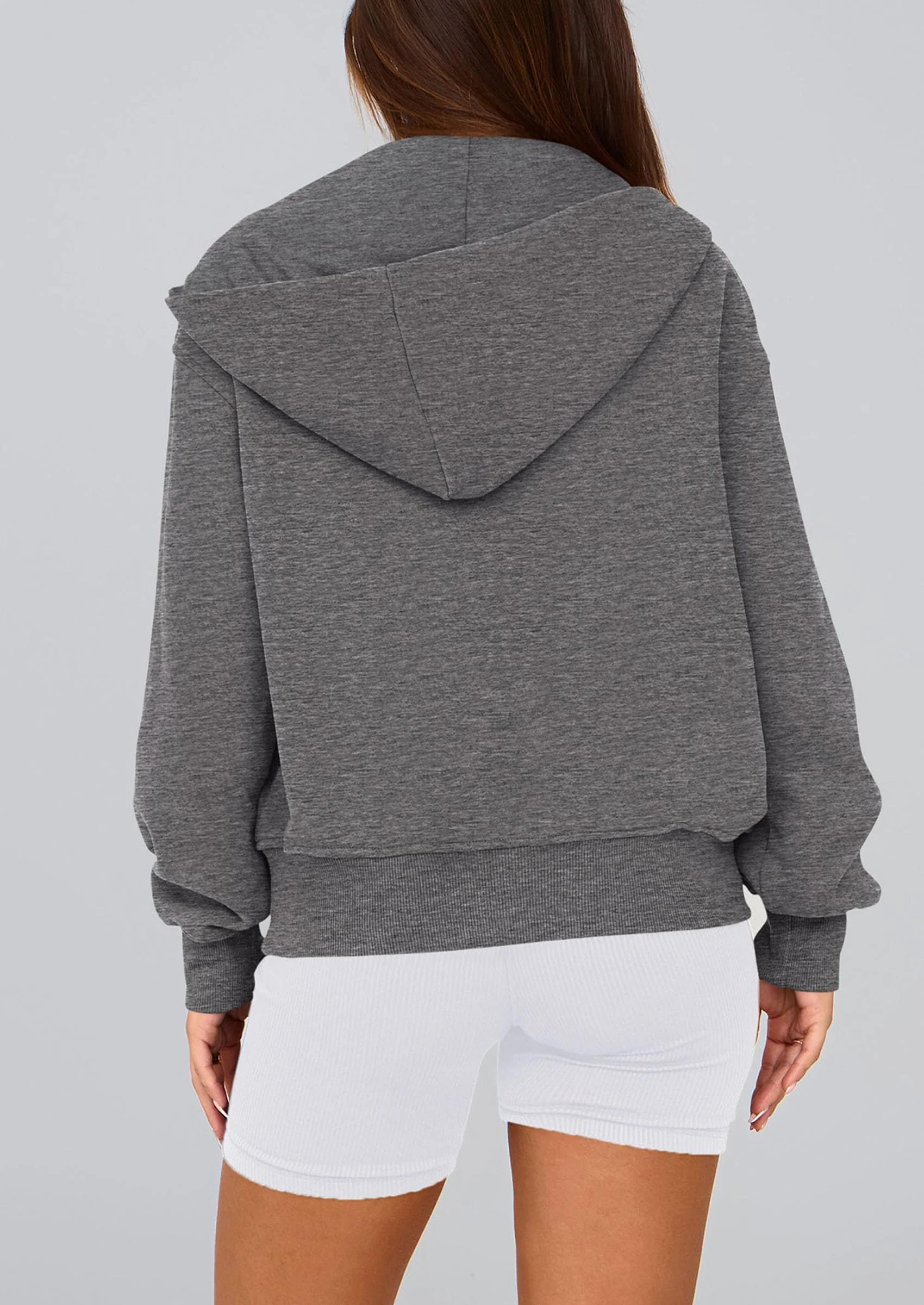 PRETTYGARDEN Hoodies For Women Sweatshirt Zip Up Hoodie Fall Fashion Trendy Long Sleeve Jackets Winter Clothing Outfits - Image 93