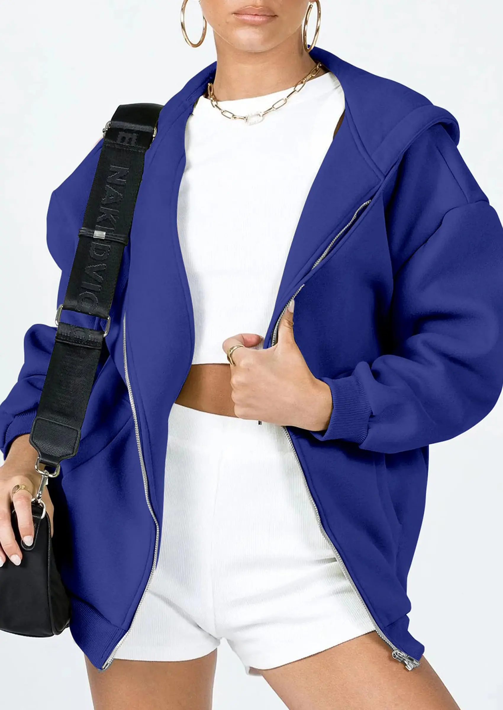 PRETTYGARDEN Women's Zip Up Y2K Hoodies Casual Long Sleeve Sweatshirts Fall Spring Track Jackets with Pockets - Image 105