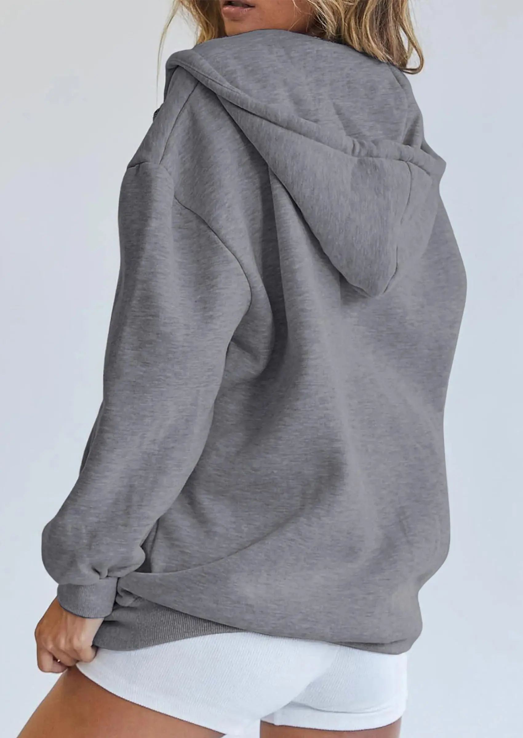 PRETTYGARDEN Women's Zip Up Y2K Hoodies Casual Long Sleeve Sweatshirts Fall Spring Track Jackets with Pockets - Image 15