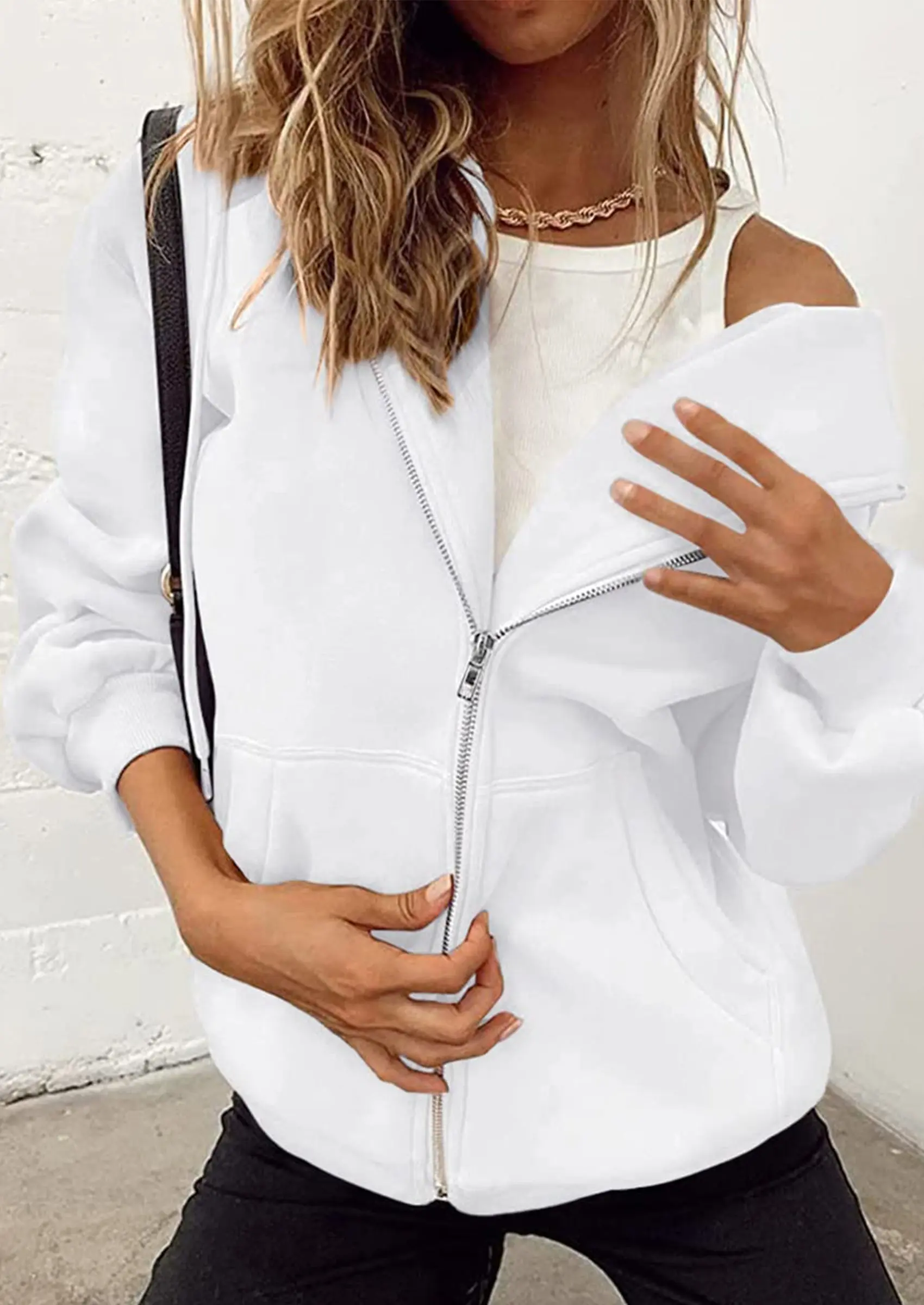 PRETTYGARDEN Women's Zip Up Y2K Hoodies Casual Long Sleeve Sweatshirts Fall Spring Track Jackets with Pockets - Image 24