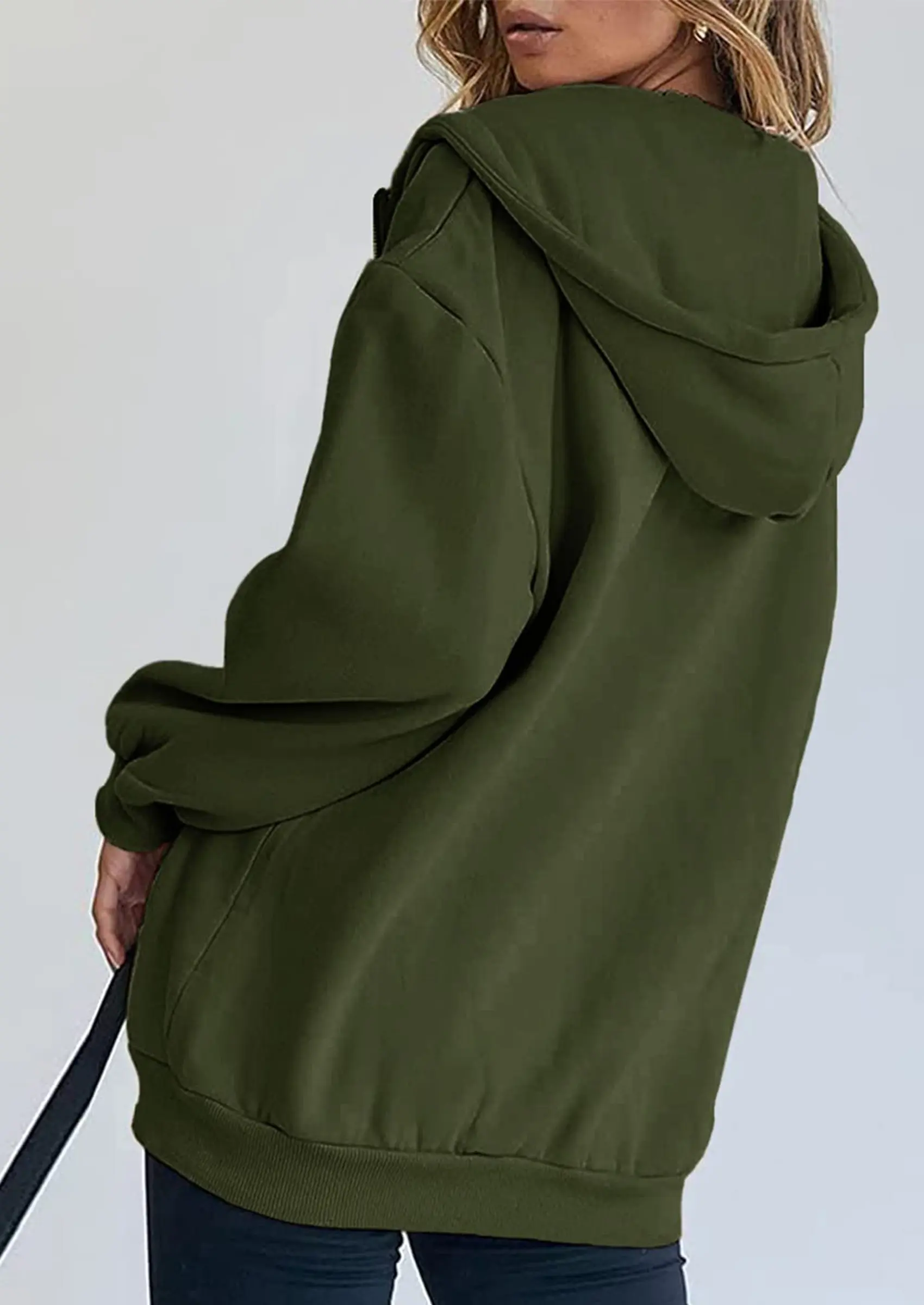 PRETTYGARDEN Women's Zip Up Y2K Hoodies Casual Long Sleeve Sweatshirts Fall Spring Track Jackets with Pockets - Image 28