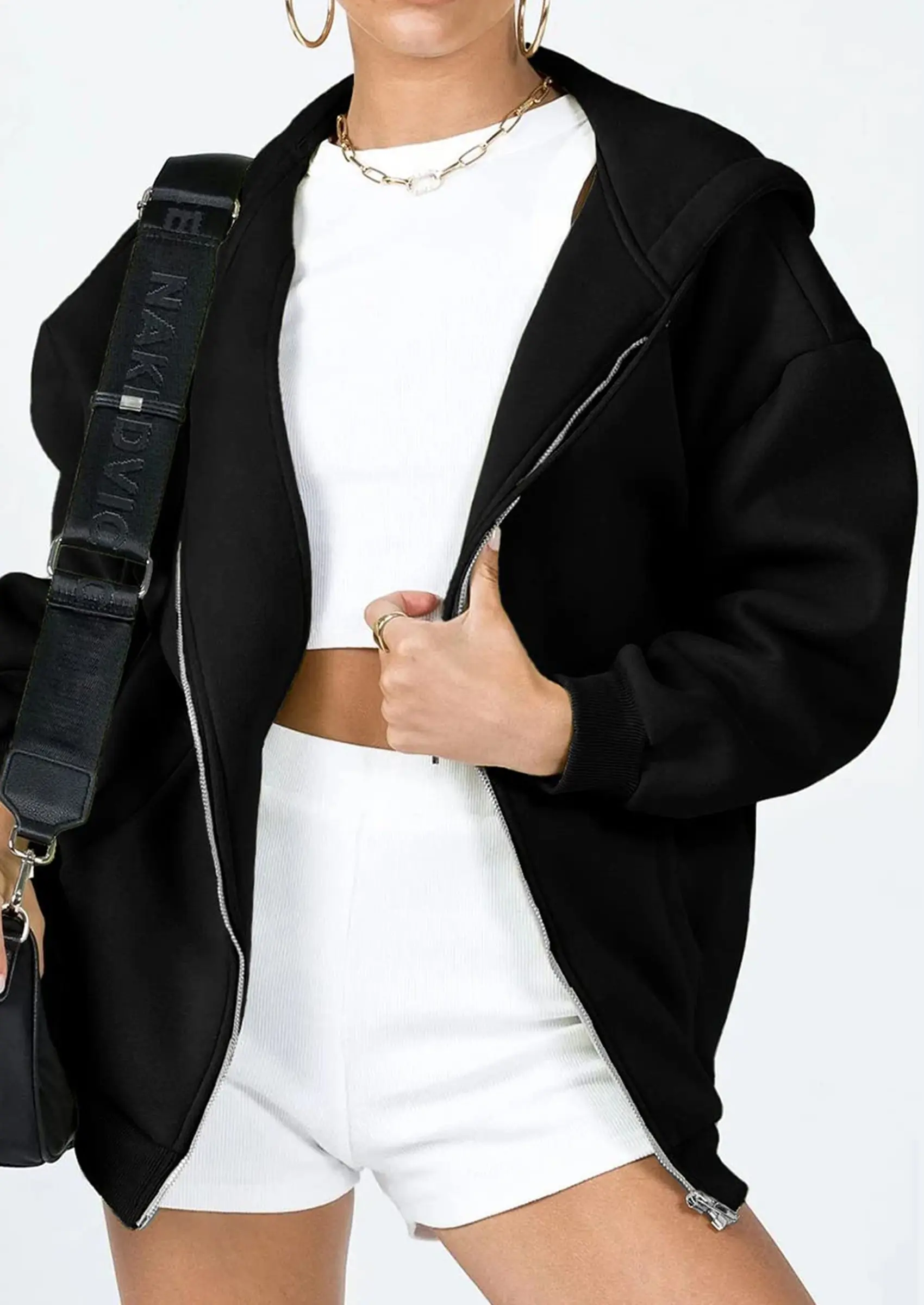 PRETTYGARDEN Women's Zip Up Y2K Hoodies Casual Long Sleeve Sweatshirts Fall Spring Track Jackets with Pockets - Image 37