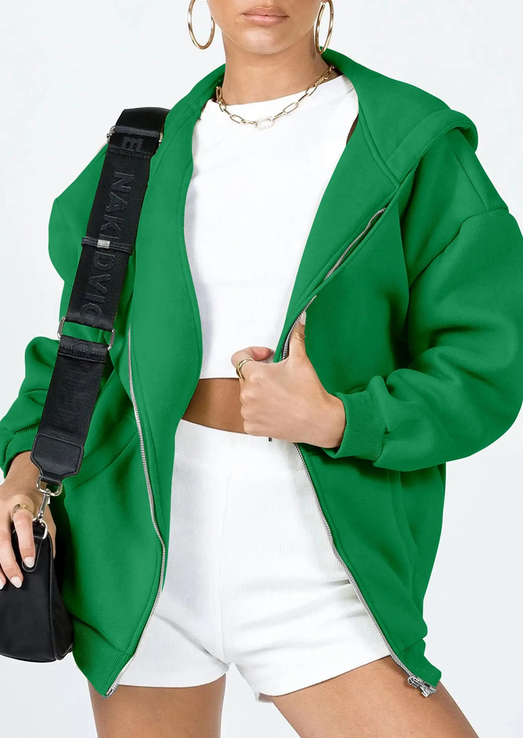 PRETTYGARDEN Women's Zip Up Y2K Hoodies Casual Long Sleeve Sweatshirts Fall Spring Track Jackets with Pockets - Image 46