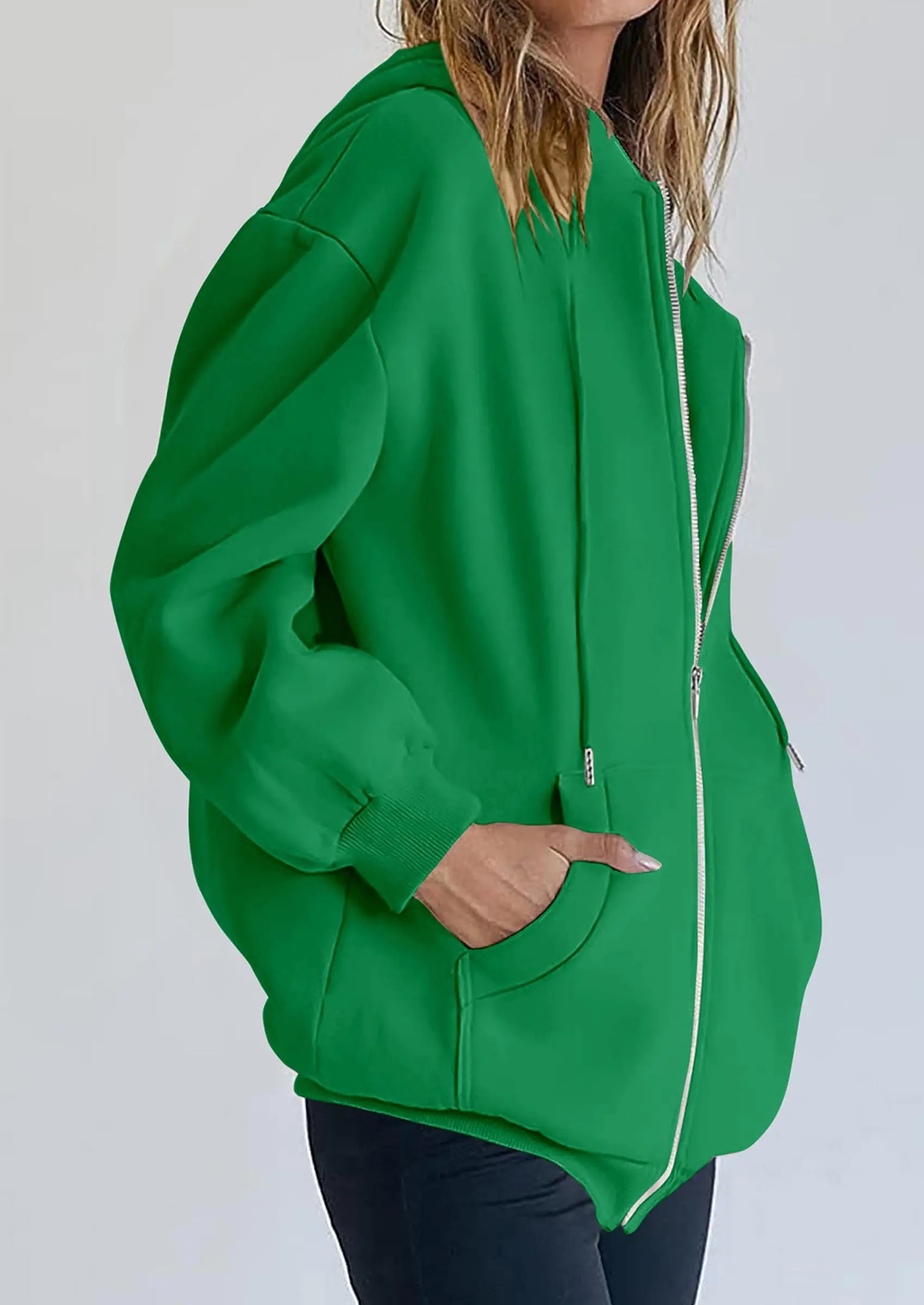 PRETTYGARDEN Women's Zip Up Y2K Hoodies Casual Long Sleeve Sweatshirts Fall Spring Track Jackets with Pockets - Image 49