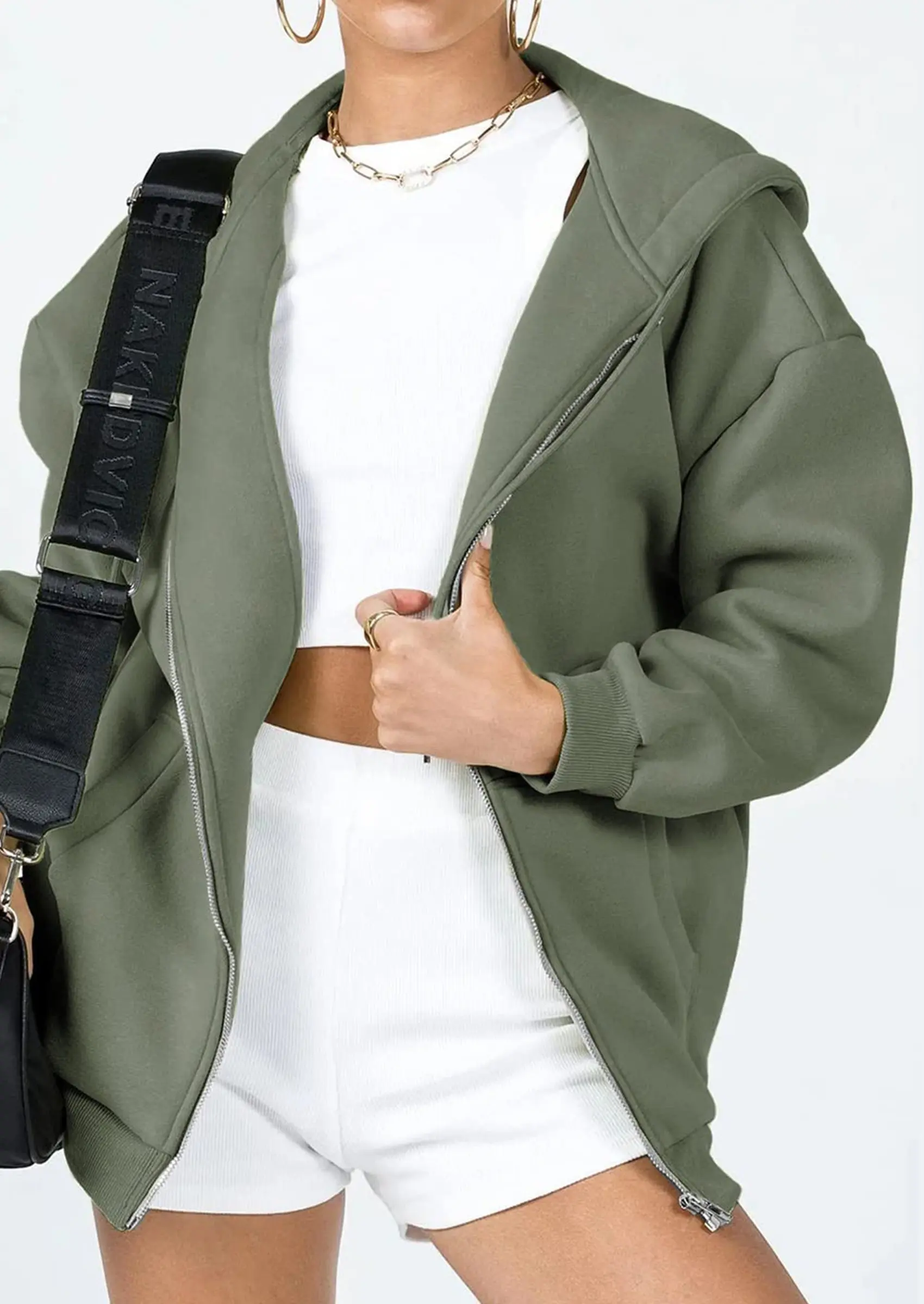 PRETTYGARDEN Women's Zip Up Y2K Hoodies Casual Long Sleeve Sweatshirts Fall Spring Track Jackets with Pockets - Image 54