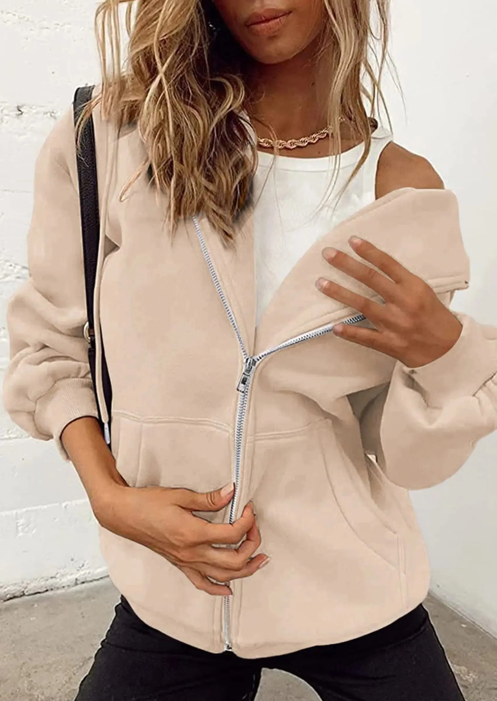 PRETTYGARDEN Women's Zip Up Y2K Hoodies Casual Long Sleeve Sweatshirts Fall Spring Track Jackets with Pockets - Image 66