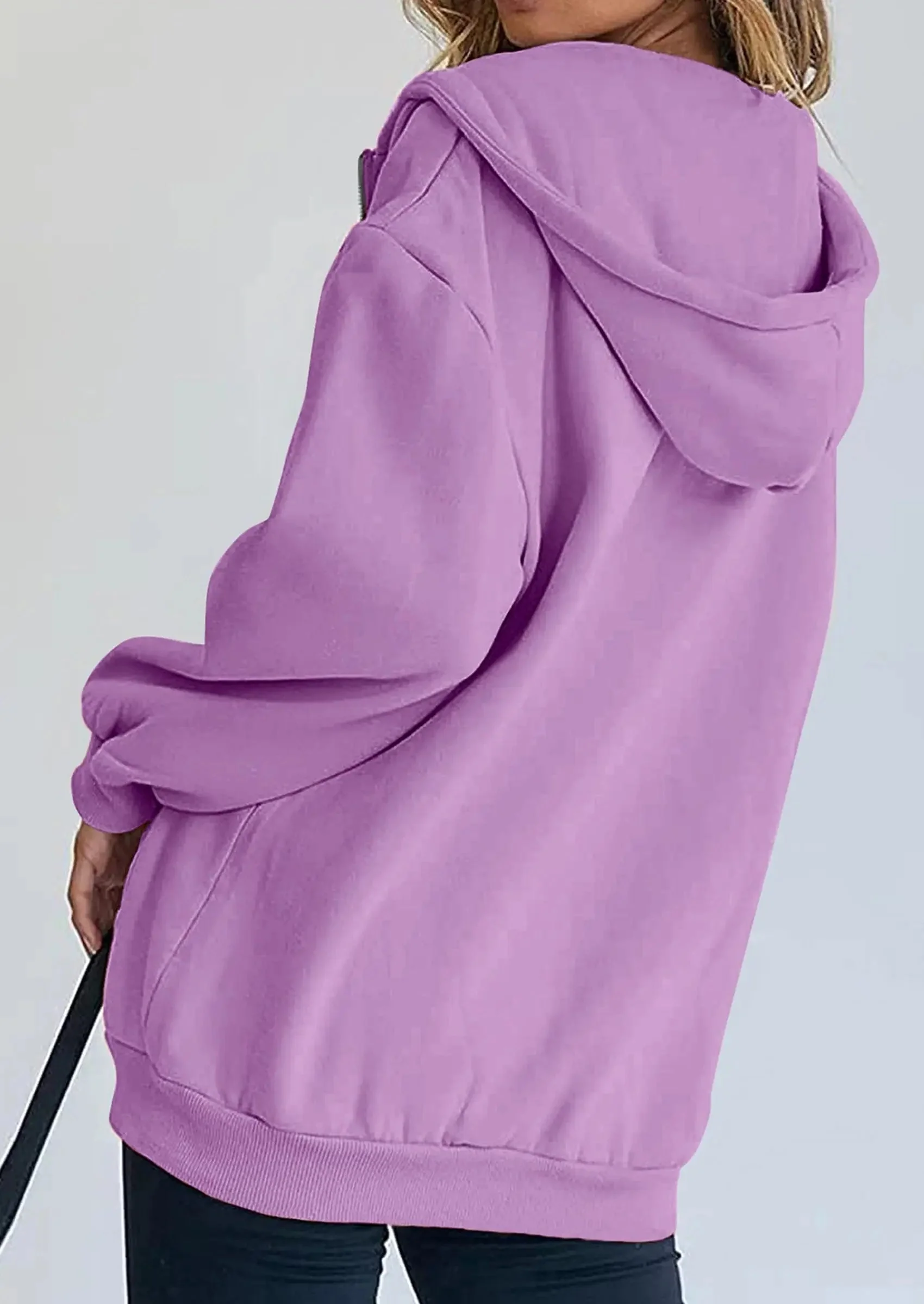 PRETTYGARDEN Women's Zip Up Y2K Hoodies Casual Long Sleeve Sweatshirts Fall Spring Track Jackets with Pockets - Image 70