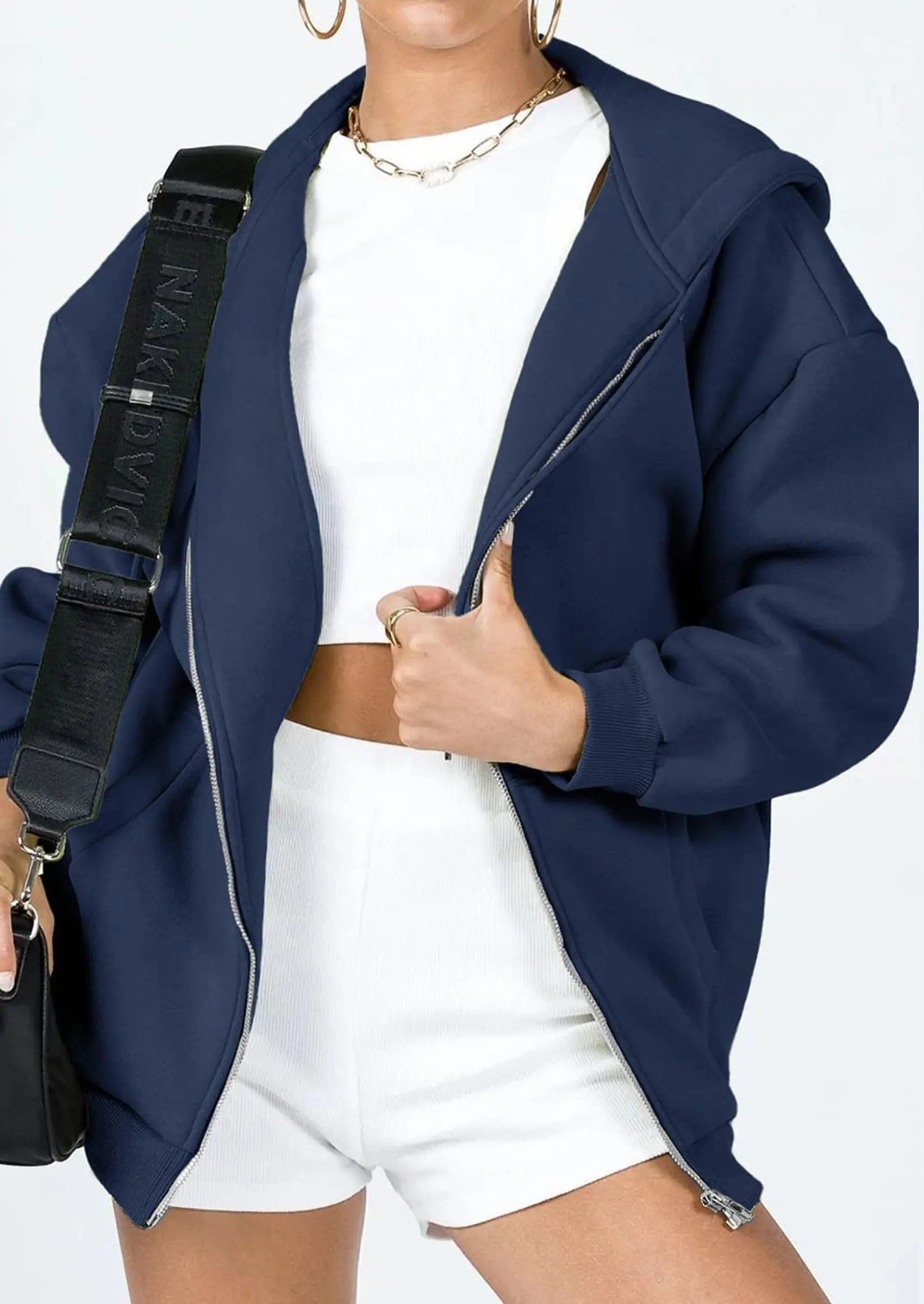 PRETTYGARDEN Women's Zip Up Y2K Hoodies Casual Long Sleeve Sweatshirts Fall Spring Track Jackets with Pockets - Image 81