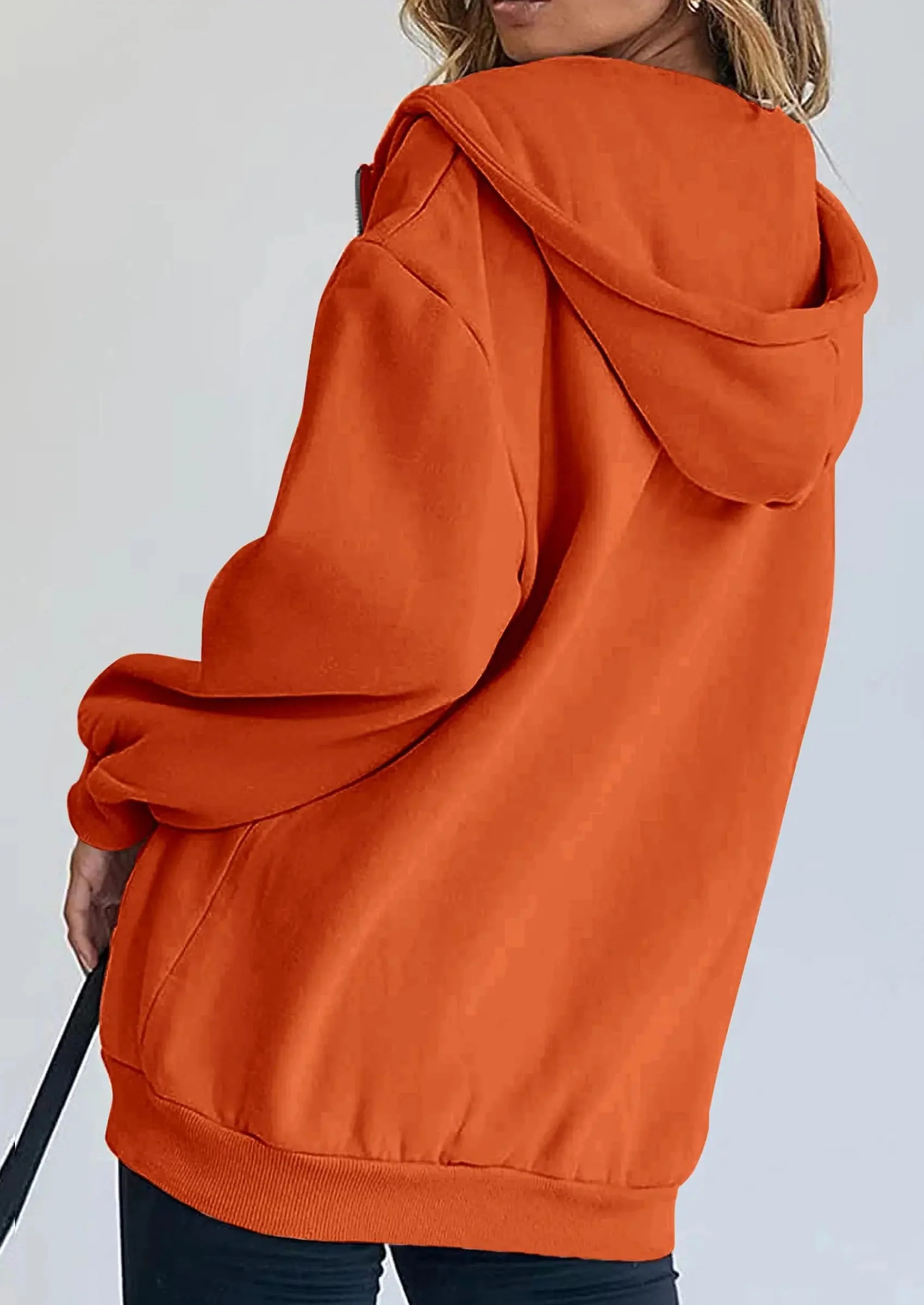 PRETTYGARDEN Women's Zip Up Y2K Hoodies Casual Long Sleeve Sweatshirts Fall Spring Track Jackets with Pockets - Image 86